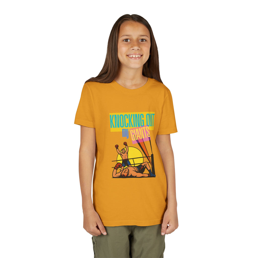 "Knocking Out My Giants" - David and Goliath Graphic Tee