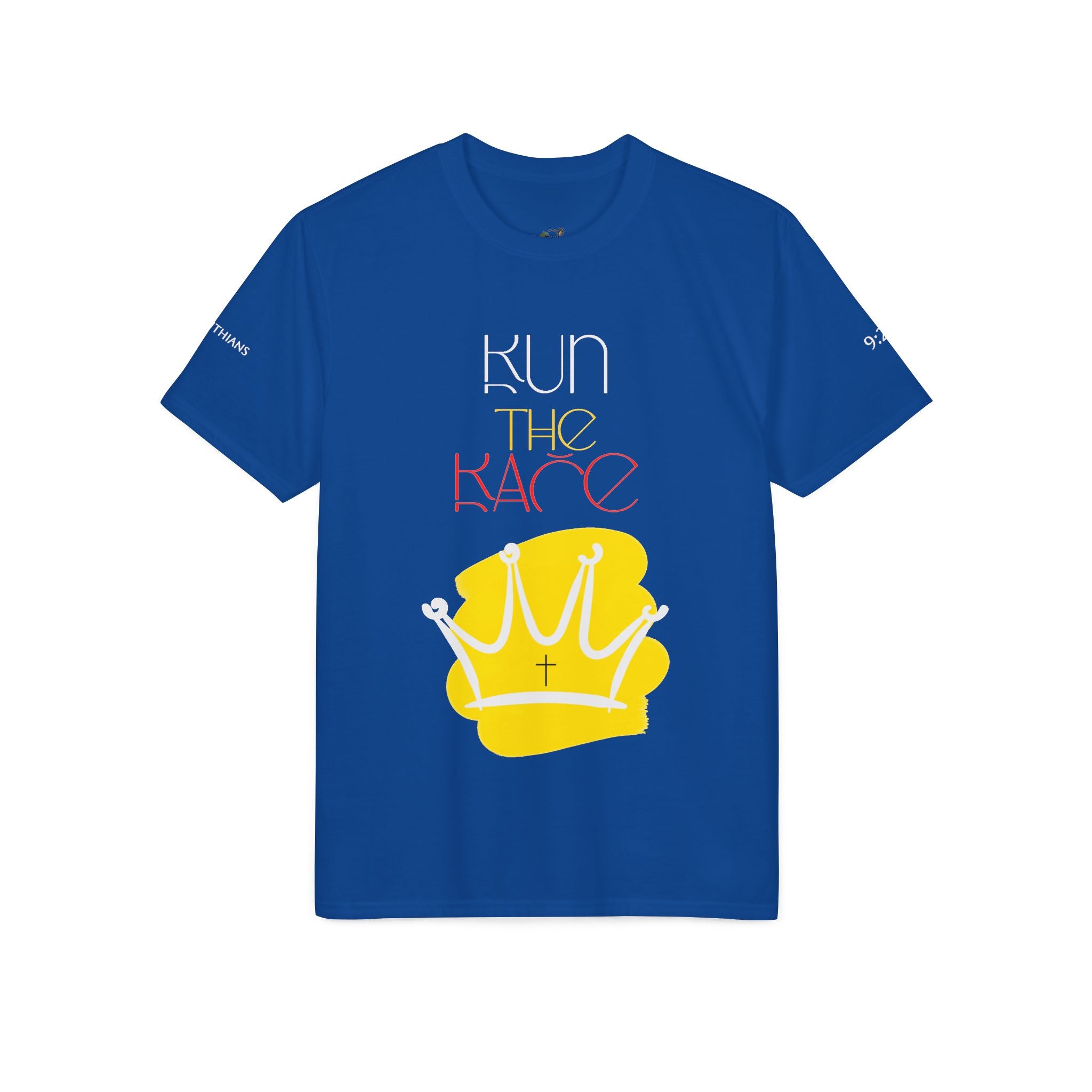 'Run The Race' - Athletic Tee