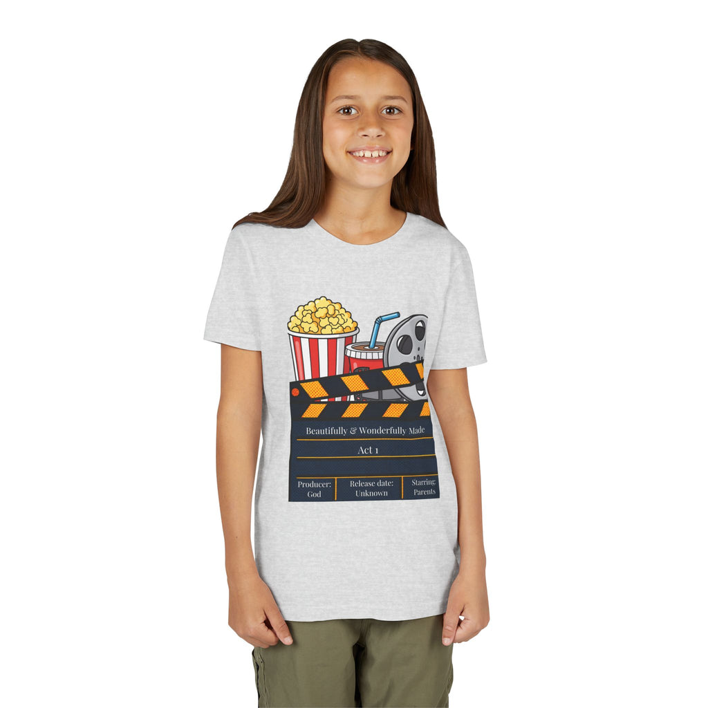 'Beautifully & Wonderfully Made'  — Kids Movie Night Tee