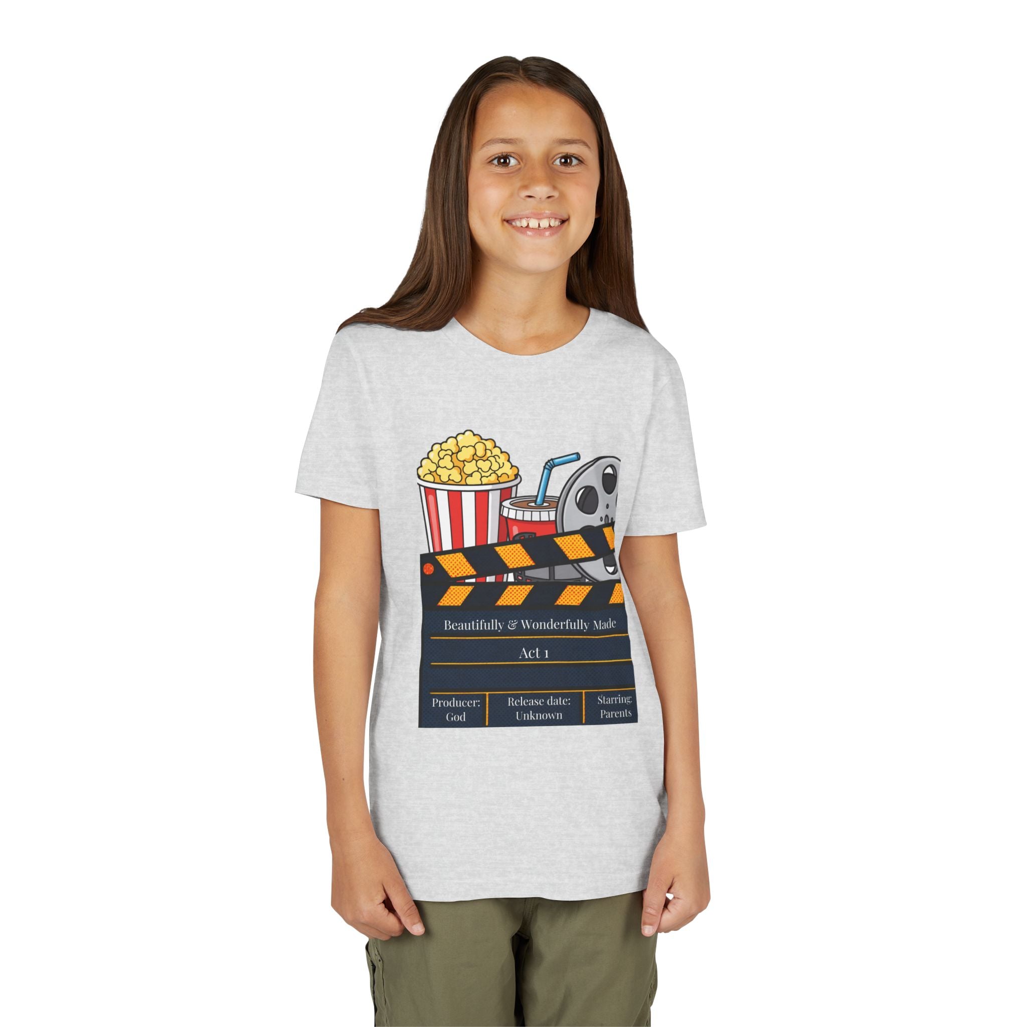 'Beautifully & Wonderfully Made'  — Kids Movie Night Tee