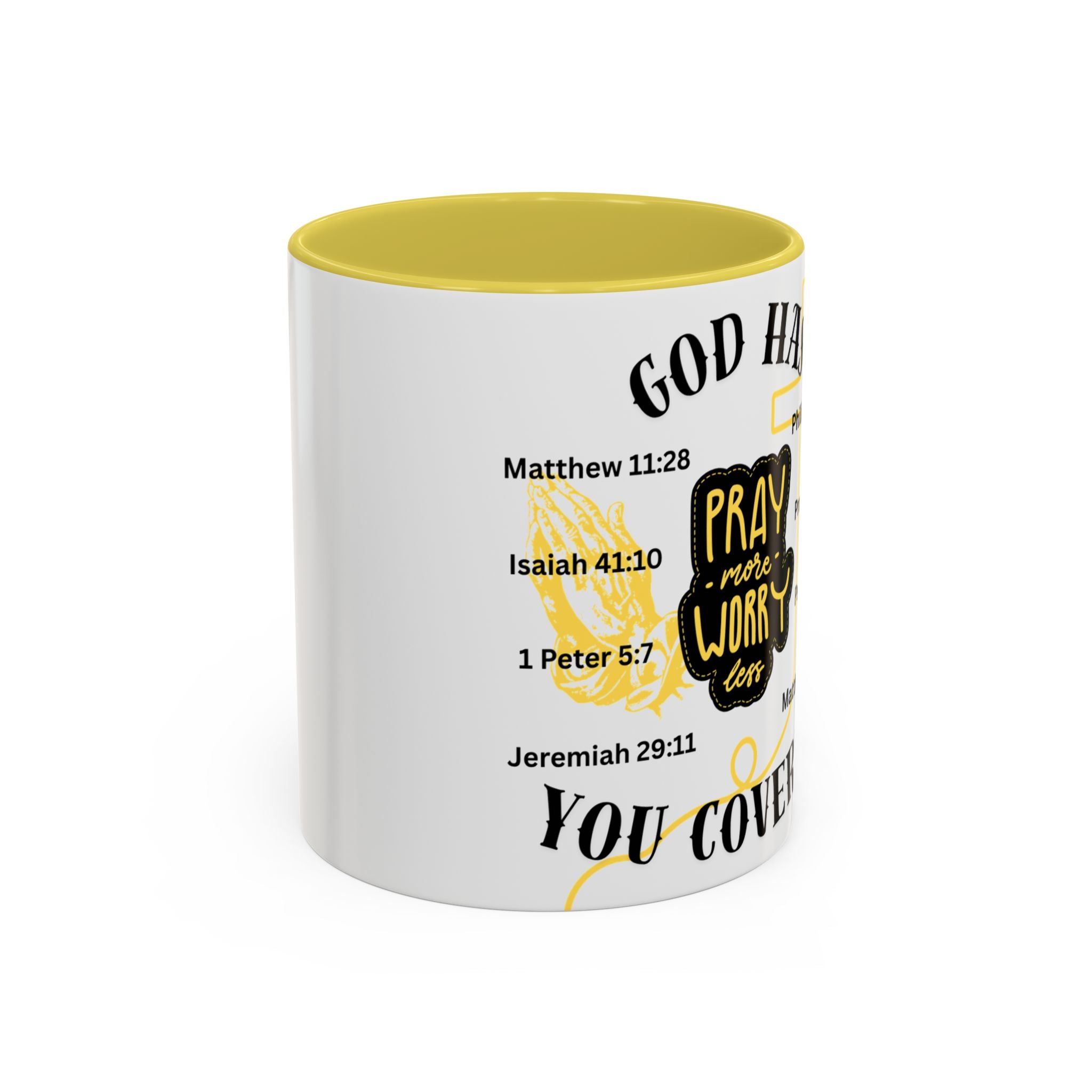 "Pray More, Worry Less" Mug  (11oz/15oz)