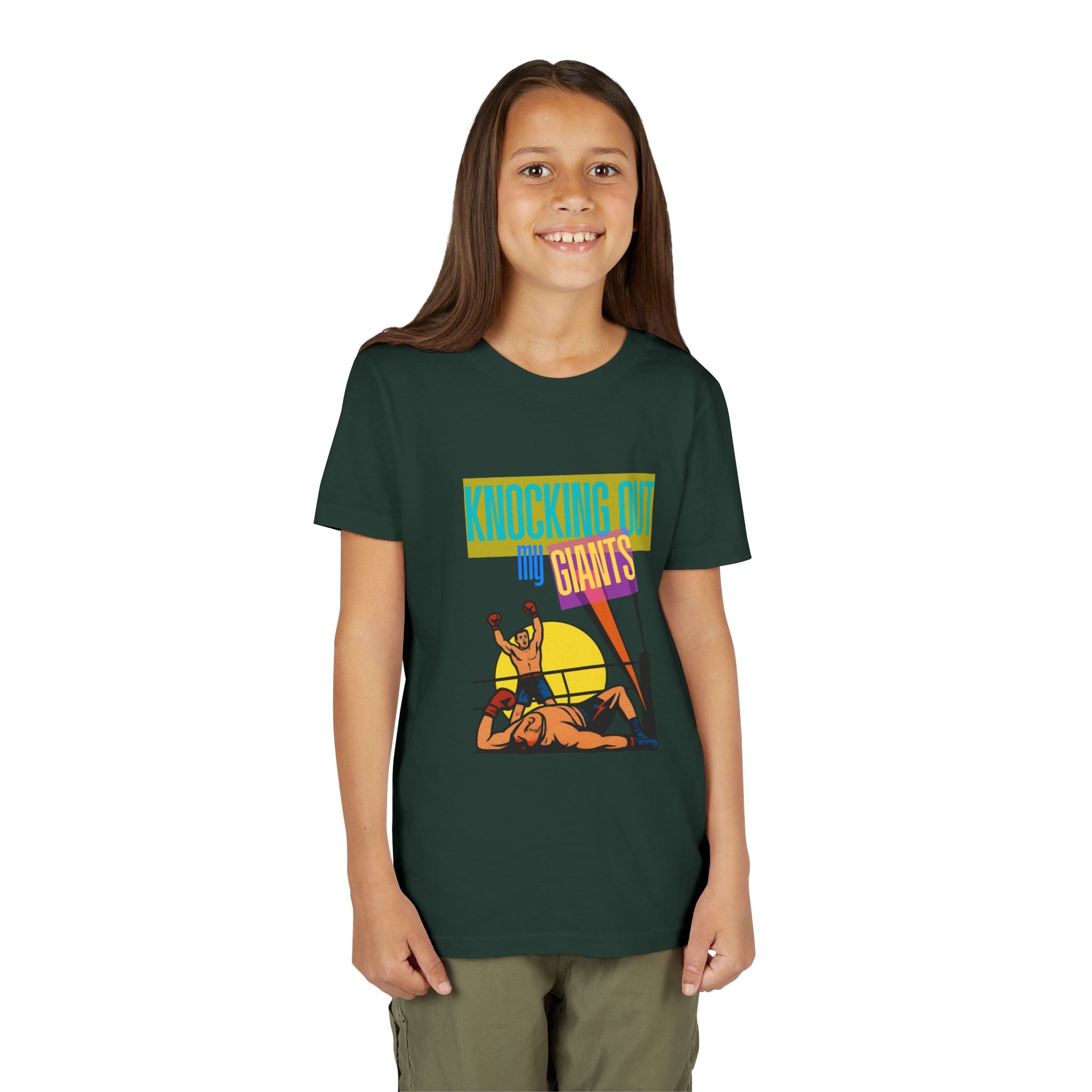 "Knocking Out My Giants" - David and Goliath Graphic Tee