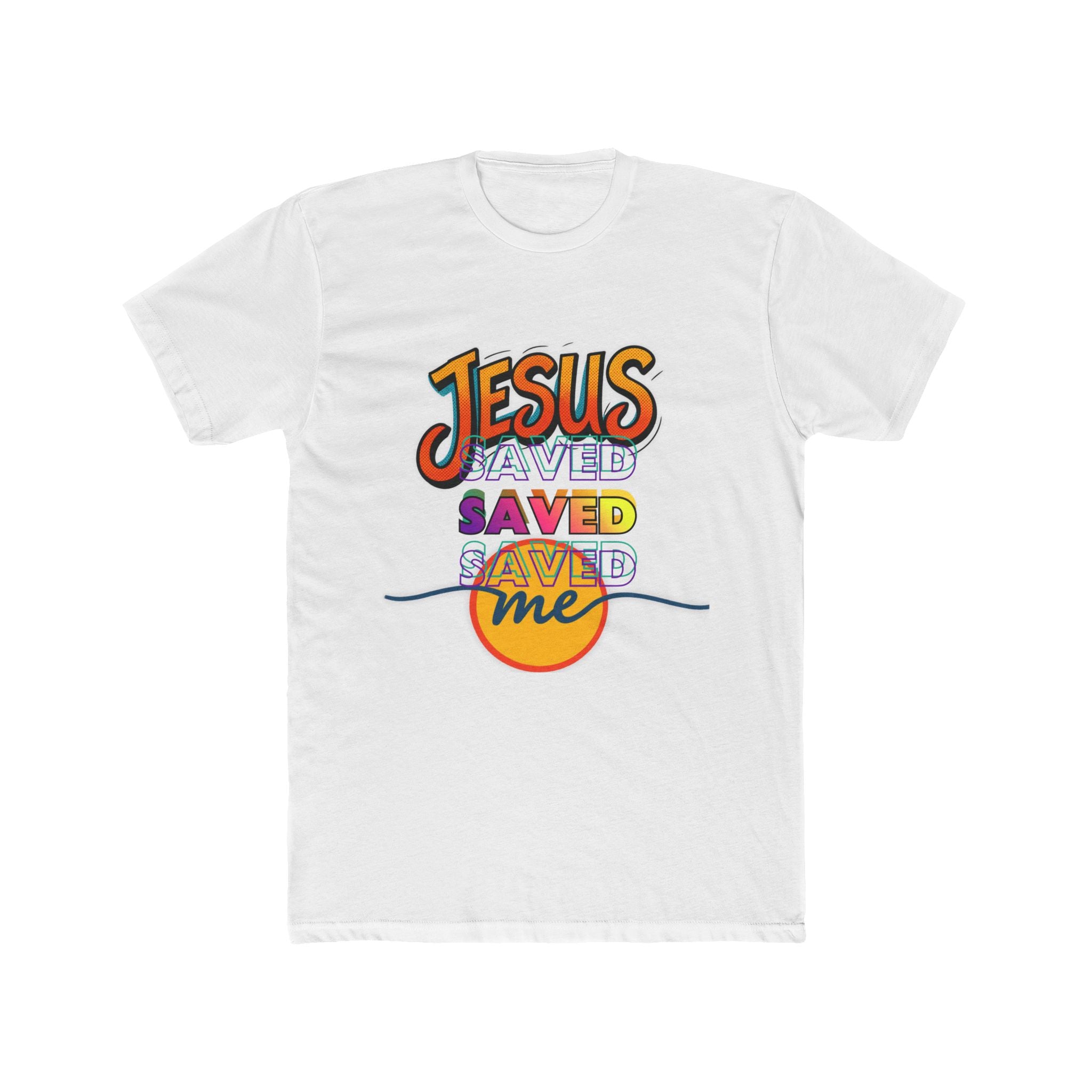 "Jesus Saved Me"  — Retro Tee
