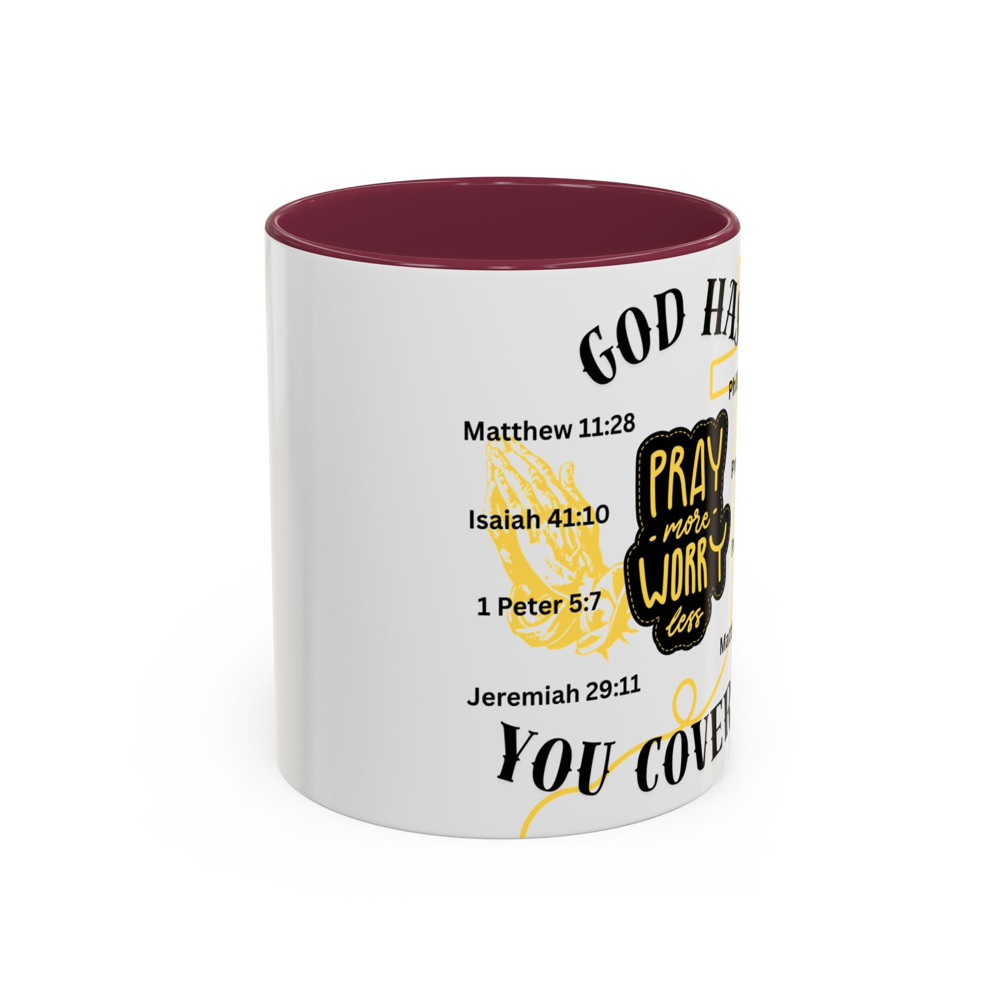 "Pray More, Worry Less" Mug  (11oz/15oz)