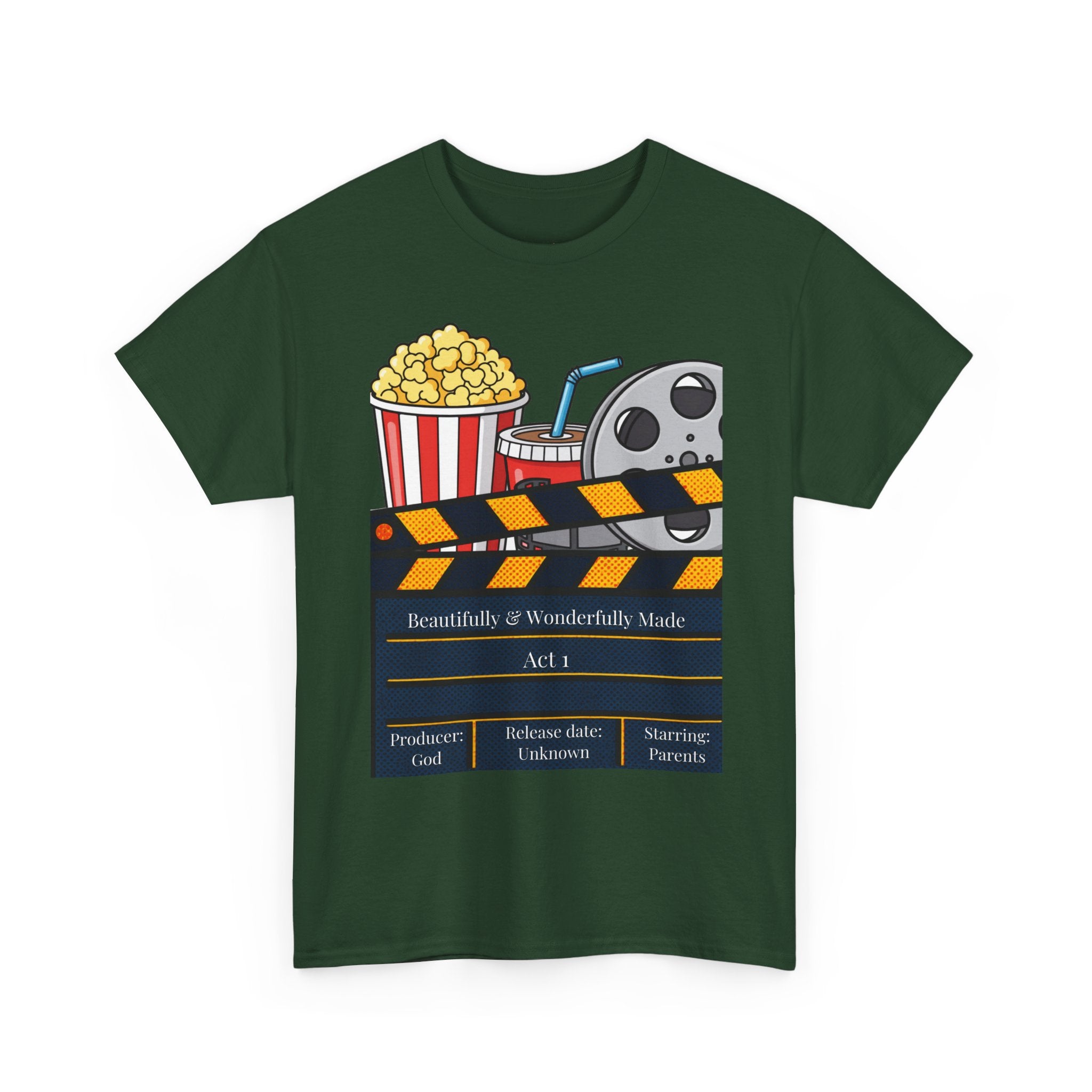 'Beautifully & Wonderfully Made' – Movie Night T-Shirt
