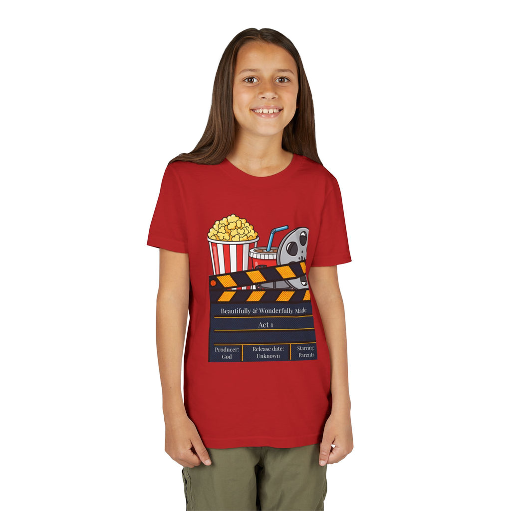 'Beautifully & Wonderfully Made'  — Kids Movie Night Tee