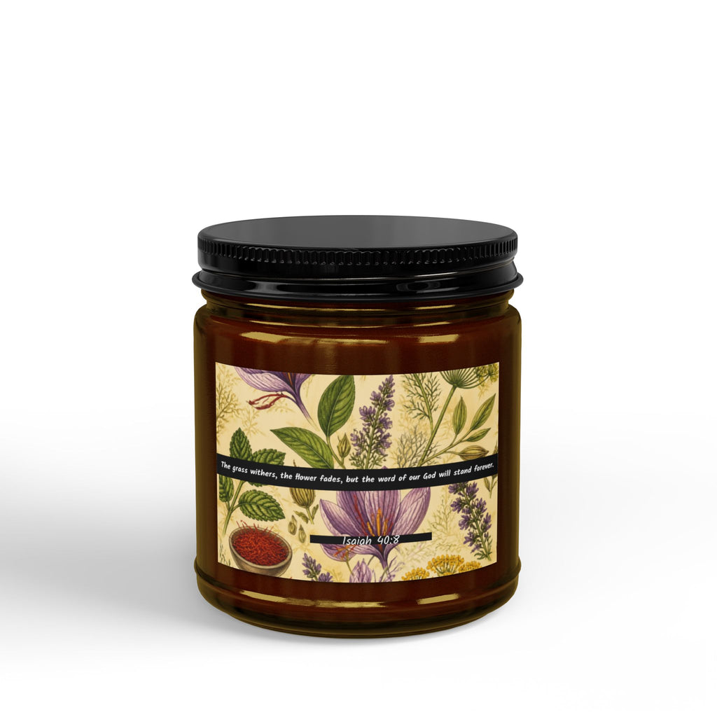 Isaiah 40:8: Herbal Blossom — Soy Candle (4oz & 9oz)