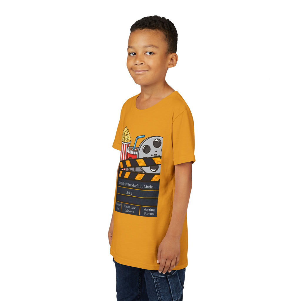 'Beautifully & Wonderfully Made'  — Kids Movie Night Tee