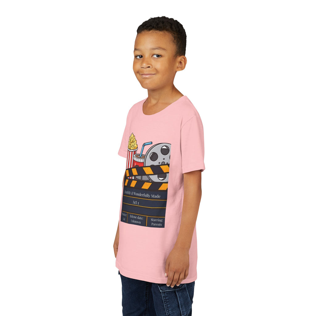 'Beautifully & Wonderfully Made'  — Kids Movie Night Tee