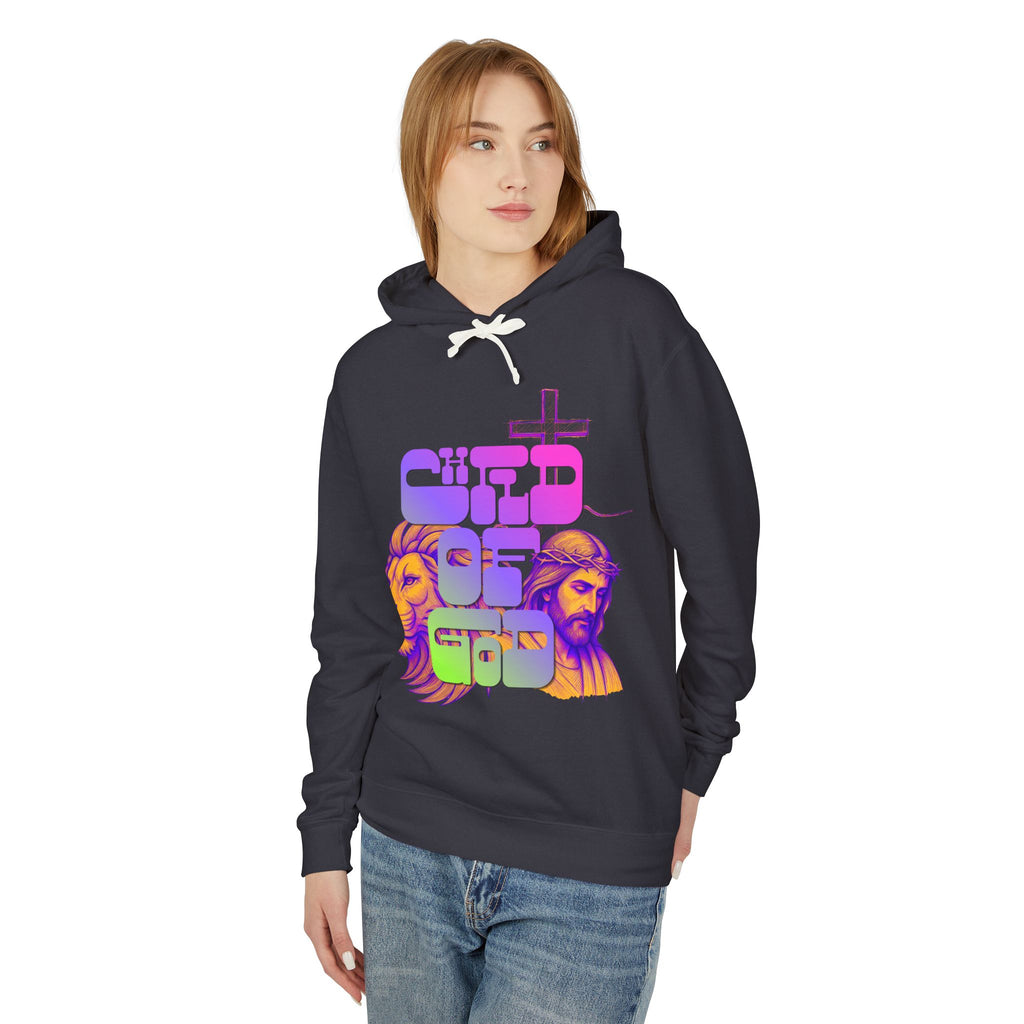 'Child Of God' Lightweight Hooded Sweatshirt