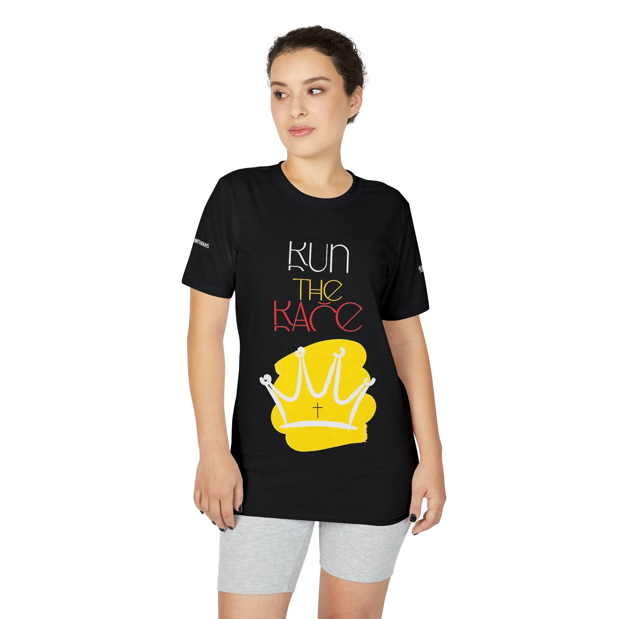'Run The Race' - Athletic Tee