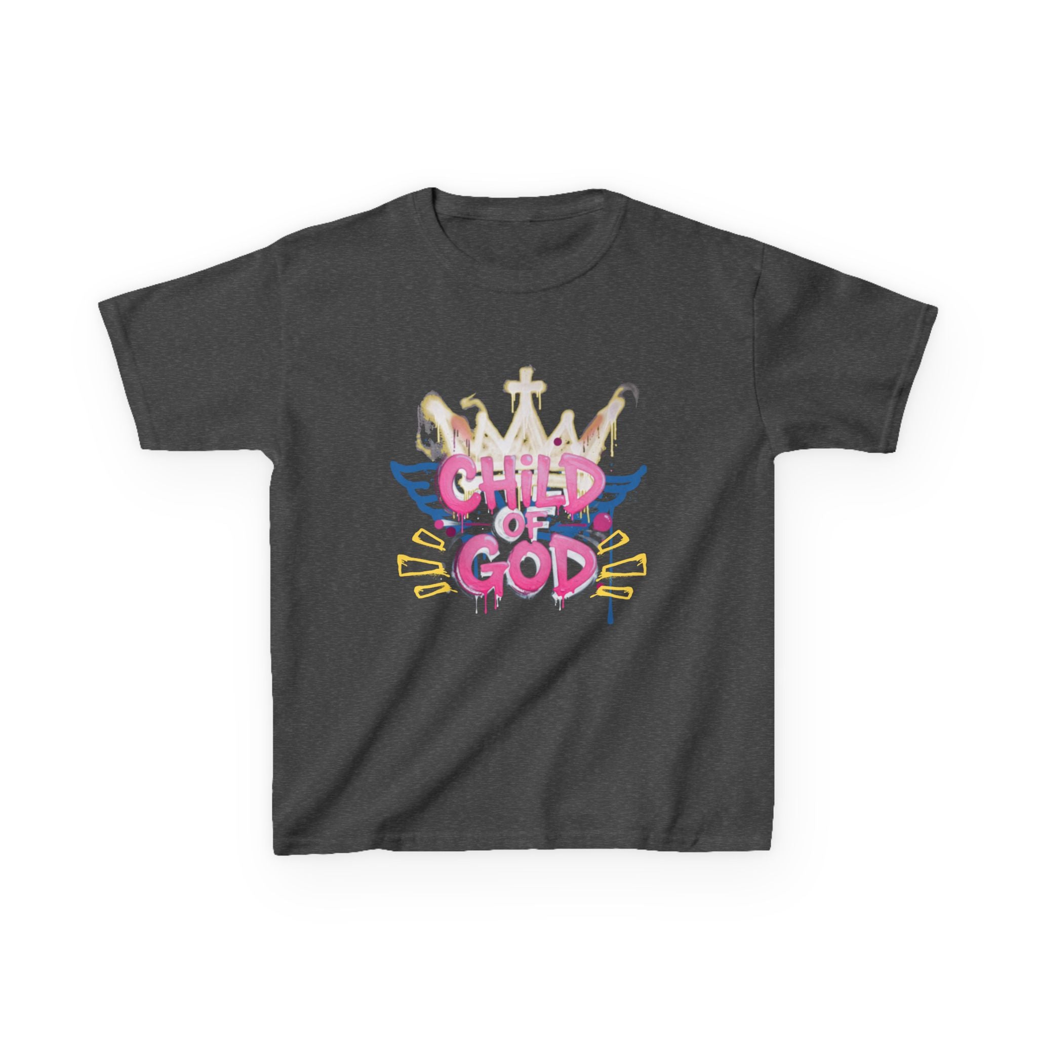 'Child of God' — Angel Wings Graphic Kids Tee
