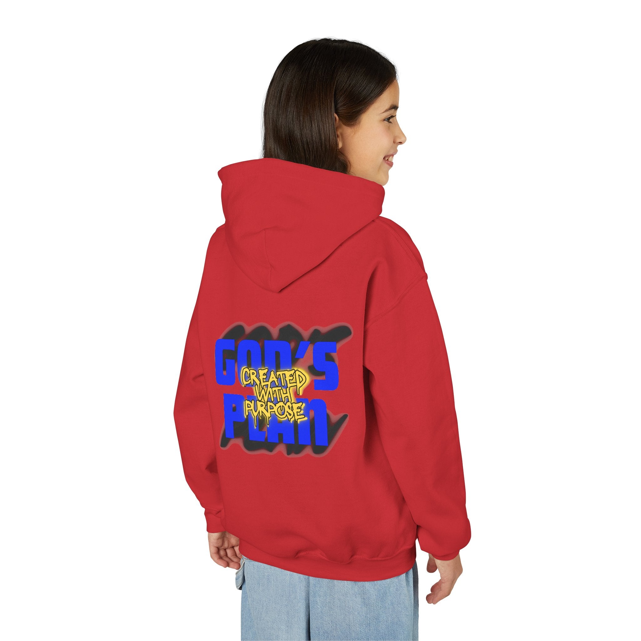 "Created With Purpose" Kids - Graphic Hoodie