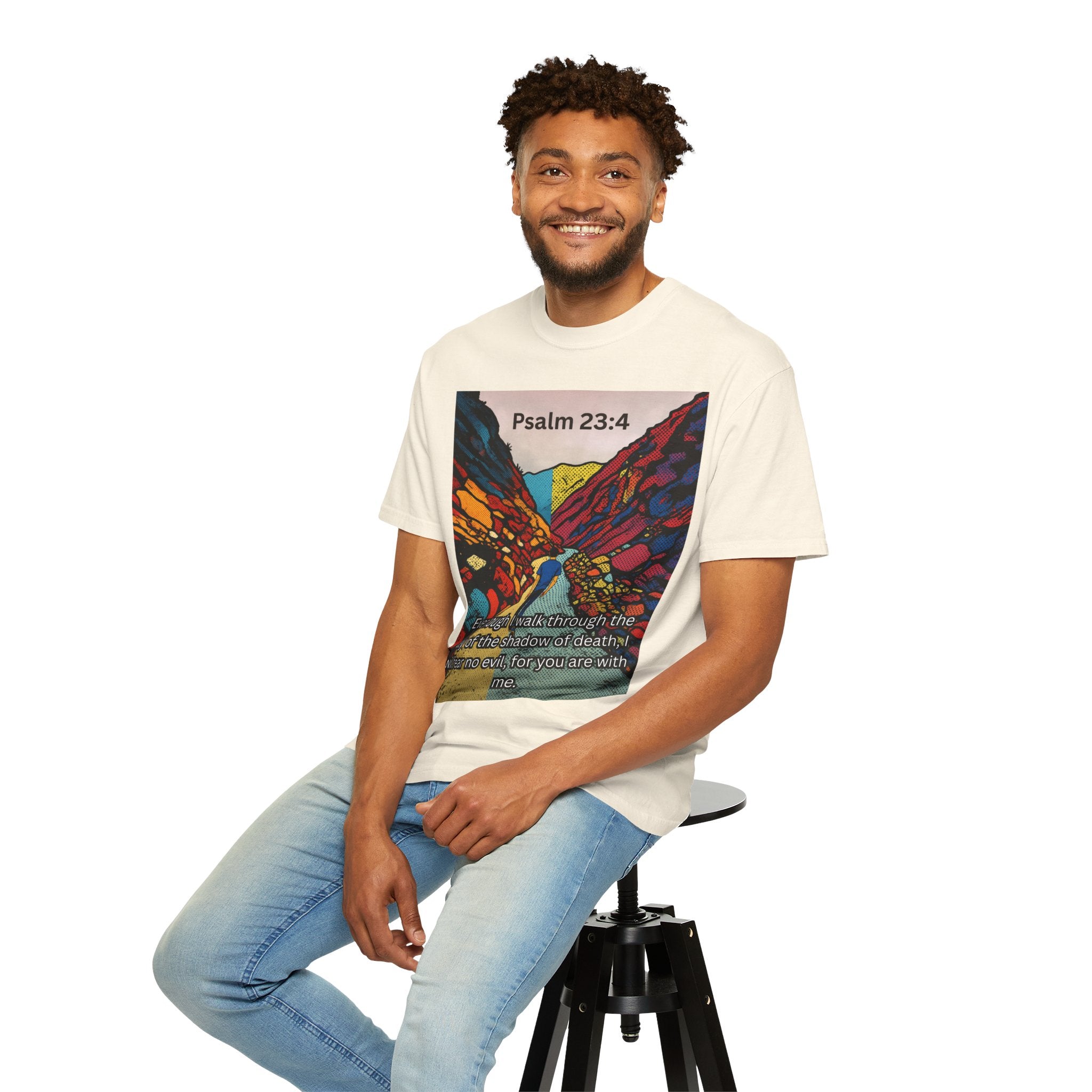 Psalm 23:4 — Valley Tee