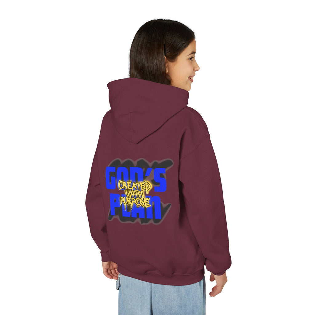 "Created With Purpose" Kids - Graphic Hoodie