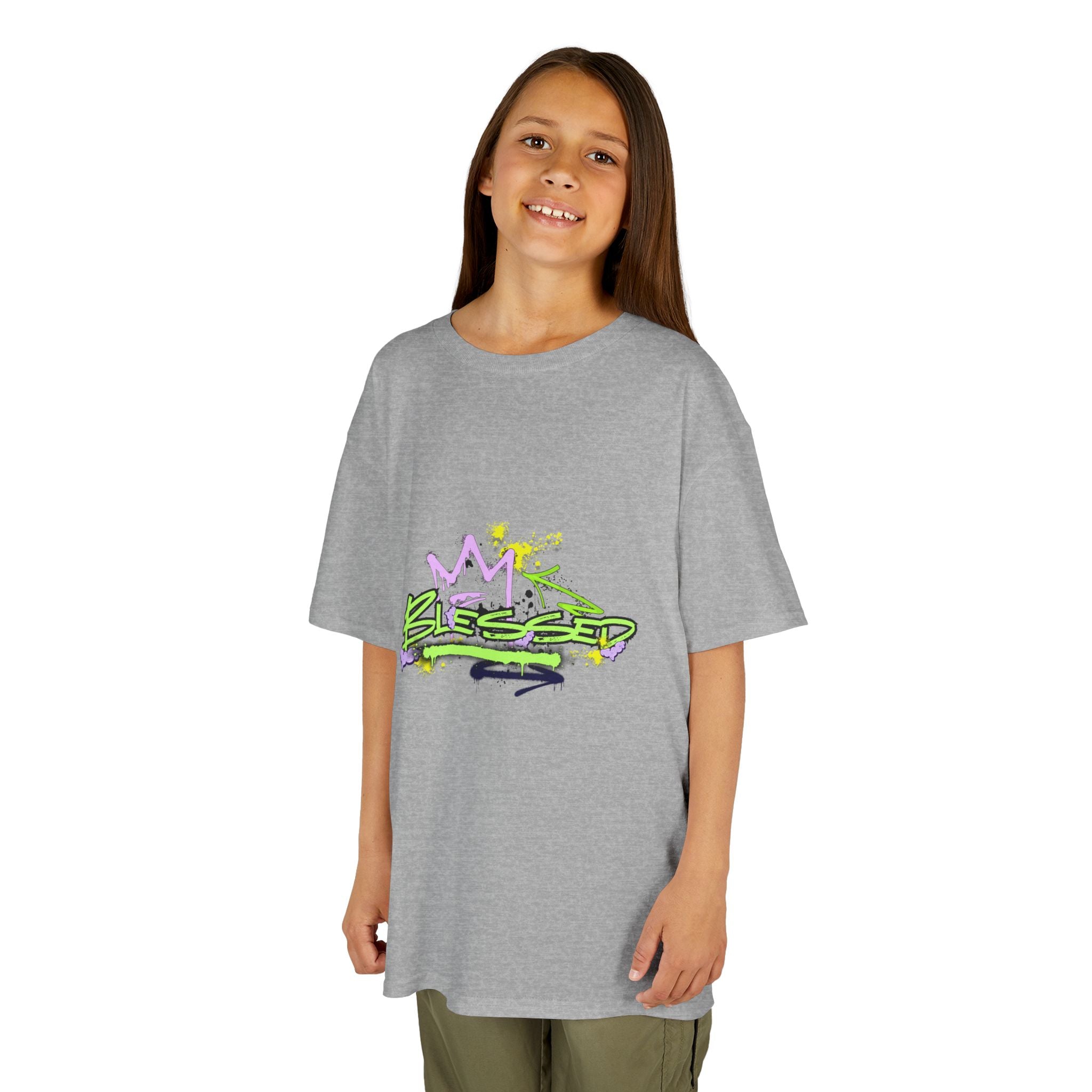 'Blessed' Graffiti - Kids Tee