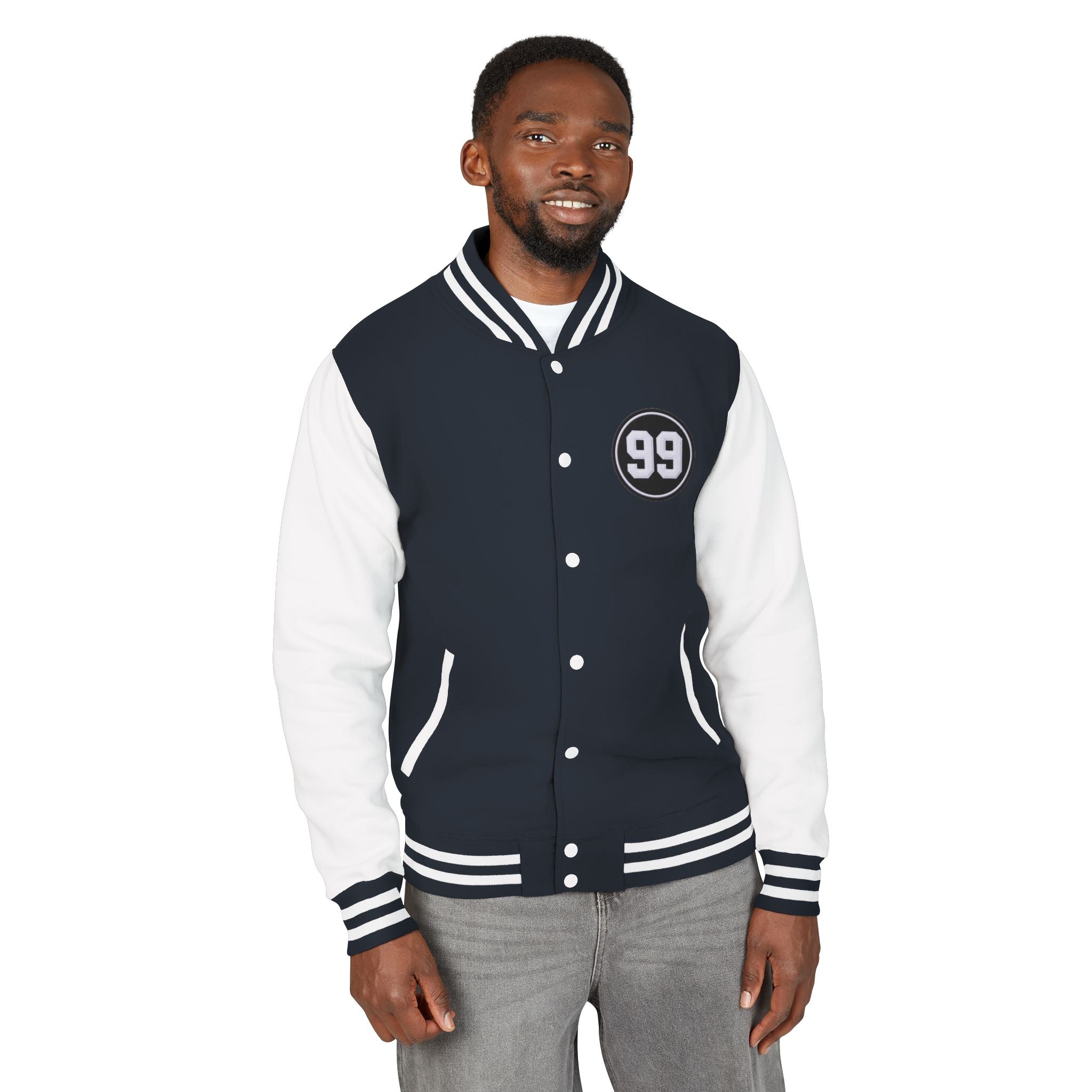 'He Leaves The 99 For 1' -Letterman Jacket