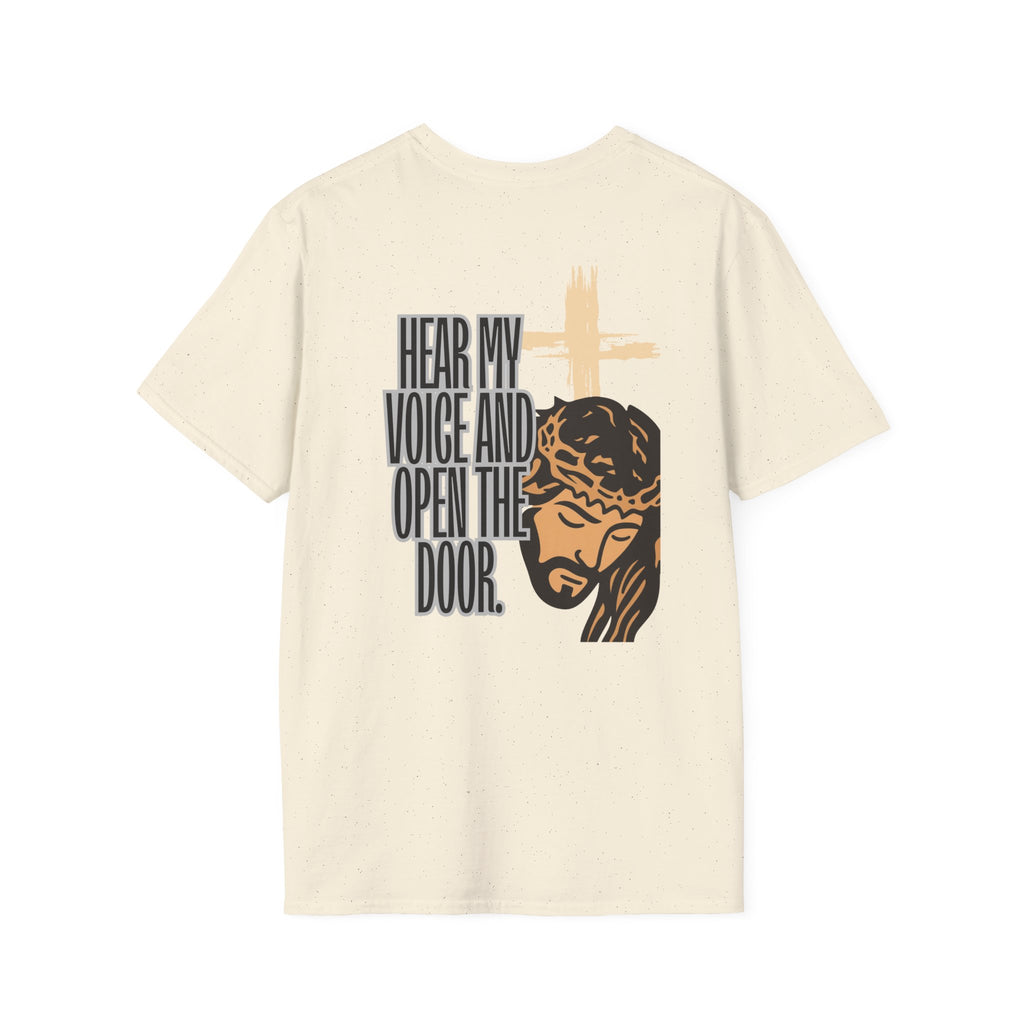 “He’s Knocking” Revelation 3:20 — Graphic T‑Shirt