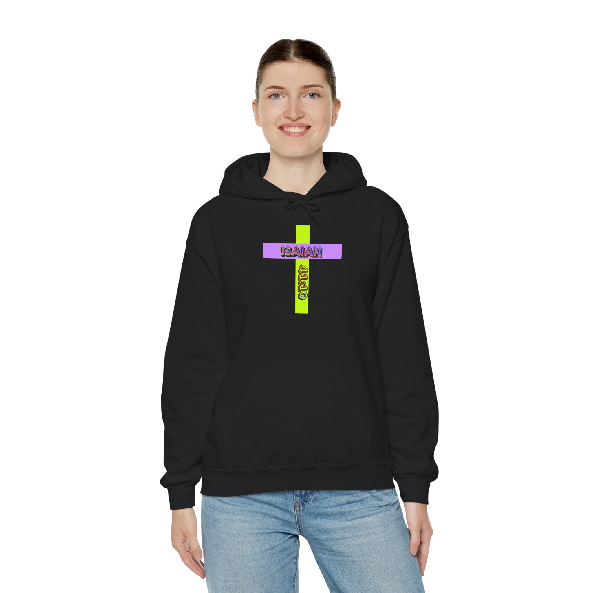 Isaiah 41:10 — Cross Hoodie