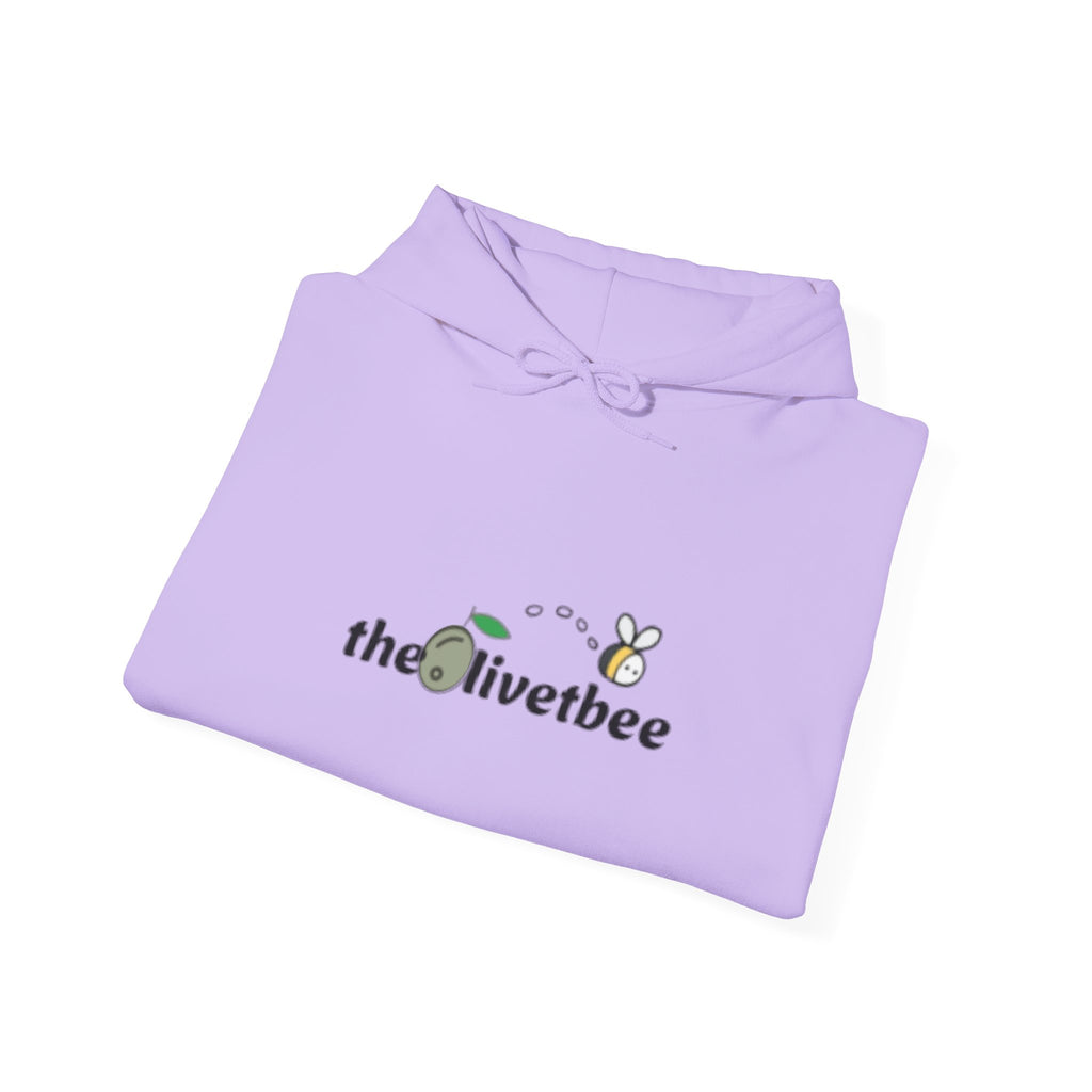 "theOlivetbee" hoodie | QR code back, Scan Me