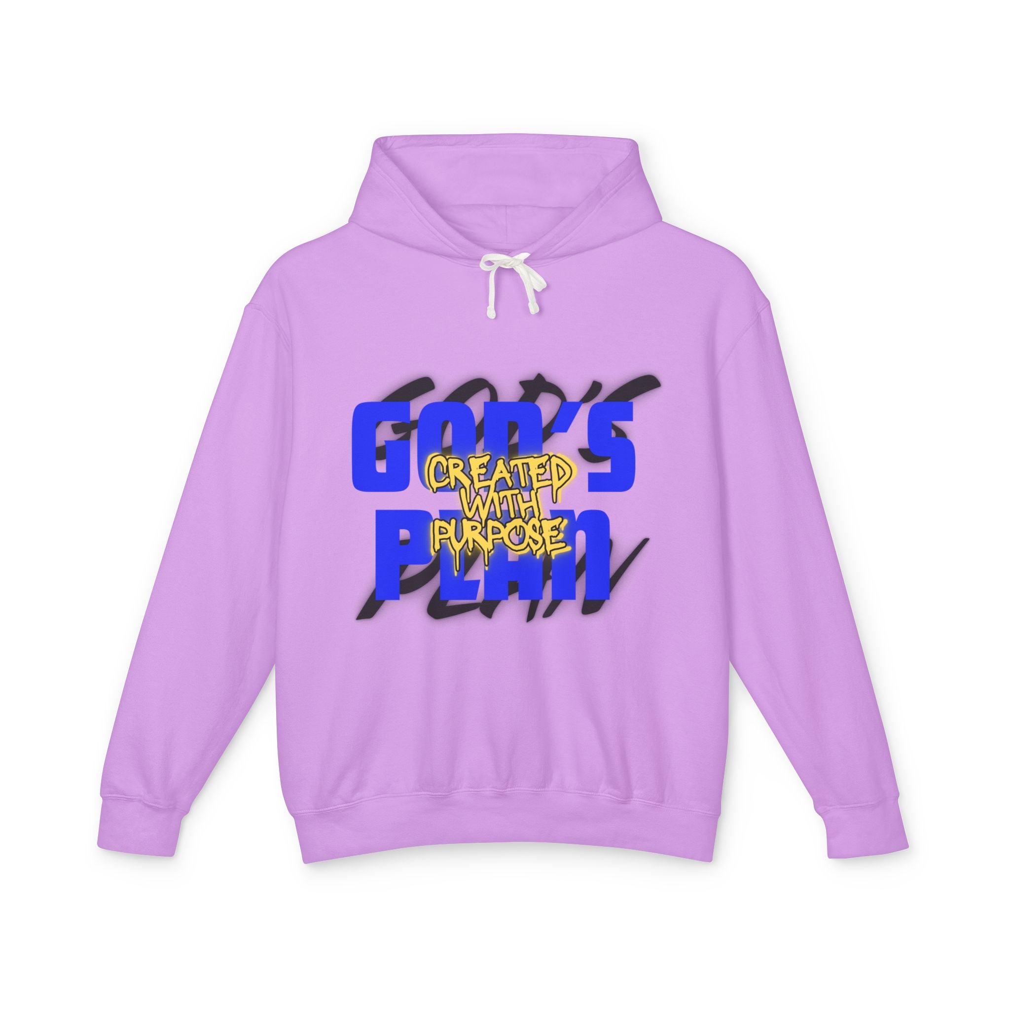 "Created With Purpose" Lightweight Hooded Sweatshirt