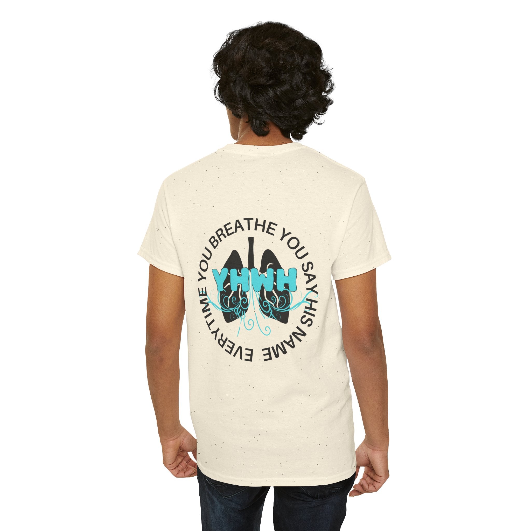 'Inhale/Exhale YHWH'  — T-Shirt
