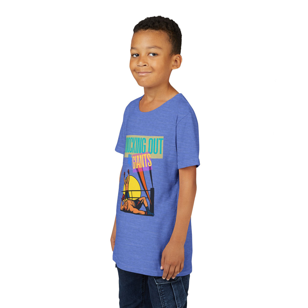 "Knocking Out My Giants" - David and Goliath Graphic Tee