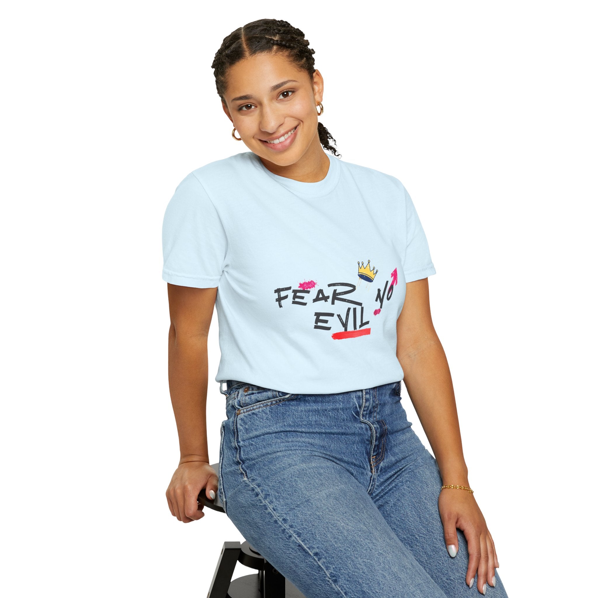 'Fear No Evil' Crown T-Shirt