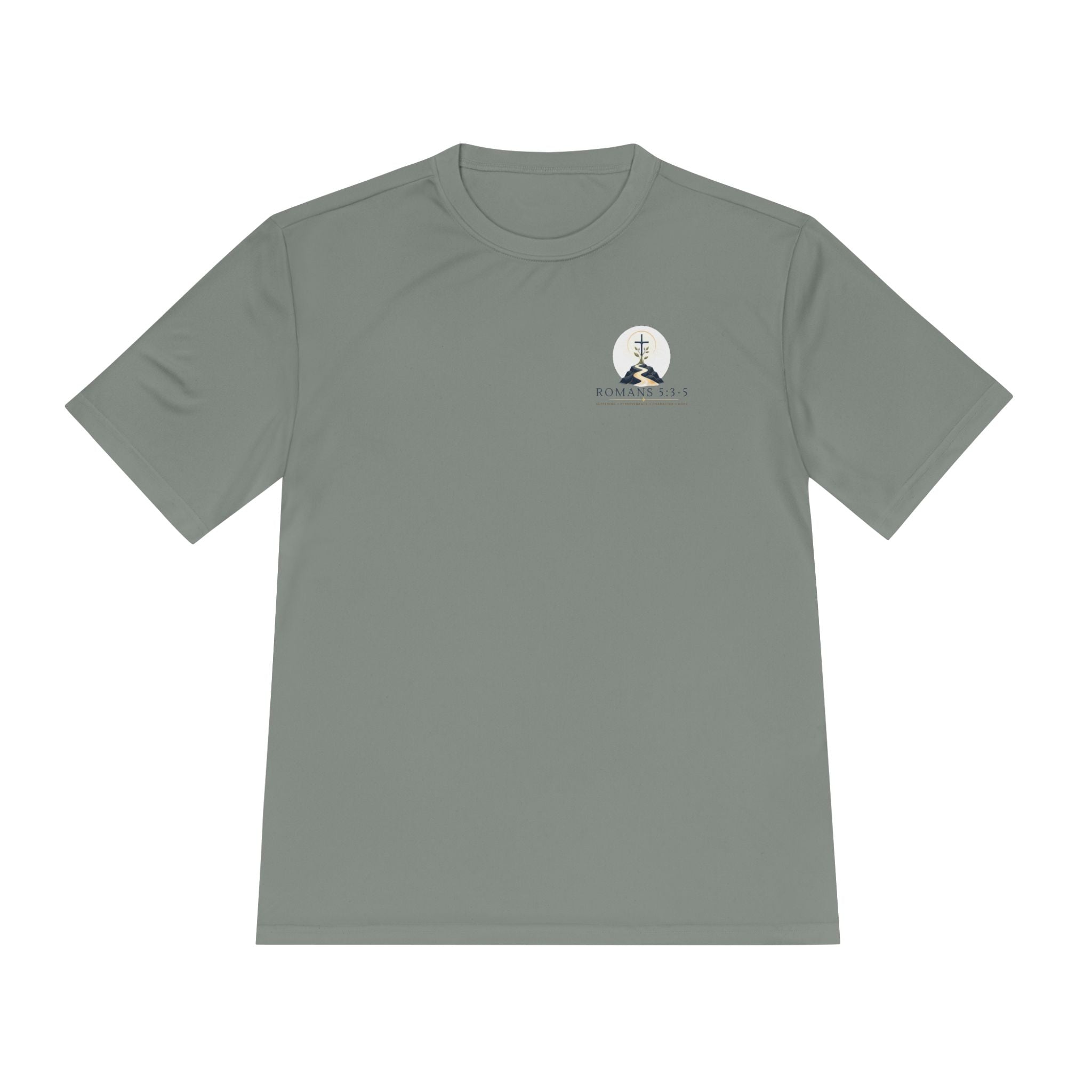 Romans 5:3-5 Christian workout T-Shirt