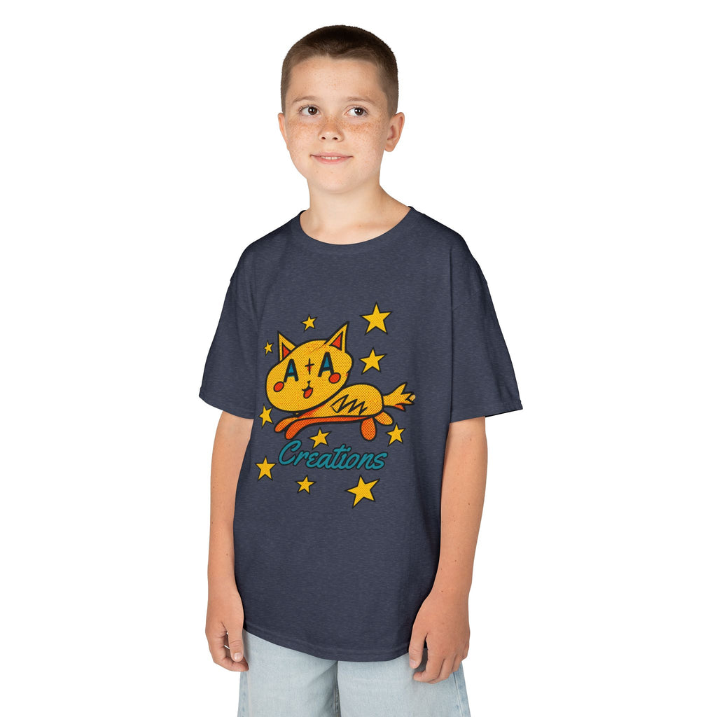 'A+A Creations' Star Gaze Kitty -  Kids Tee