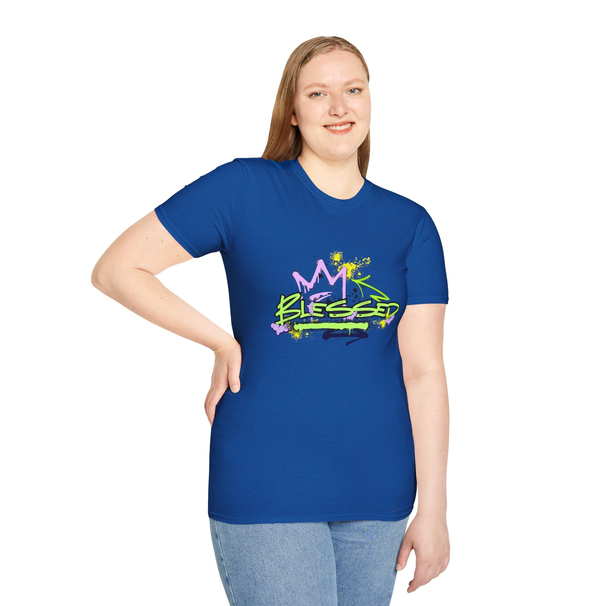 'Blessed' Graffiti — T-Shirt