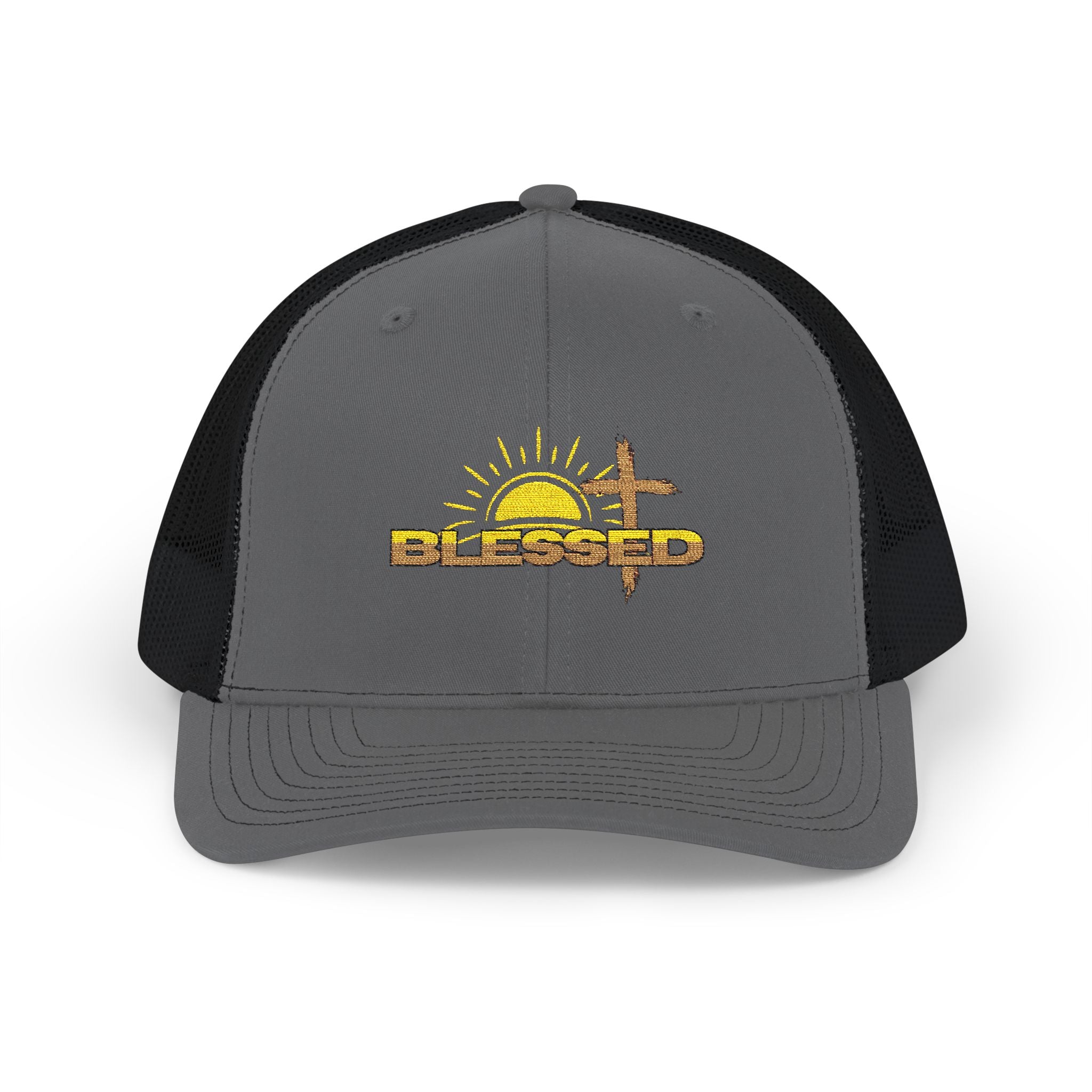 'Blessed' Sunrise Trucker Cap