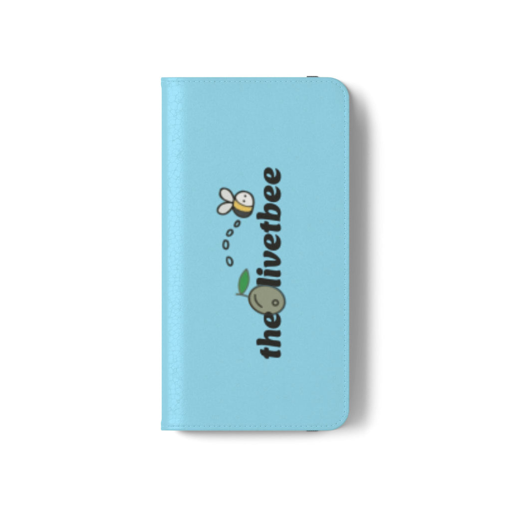 Blue 'theOlivetbee' Flip Phone Case
