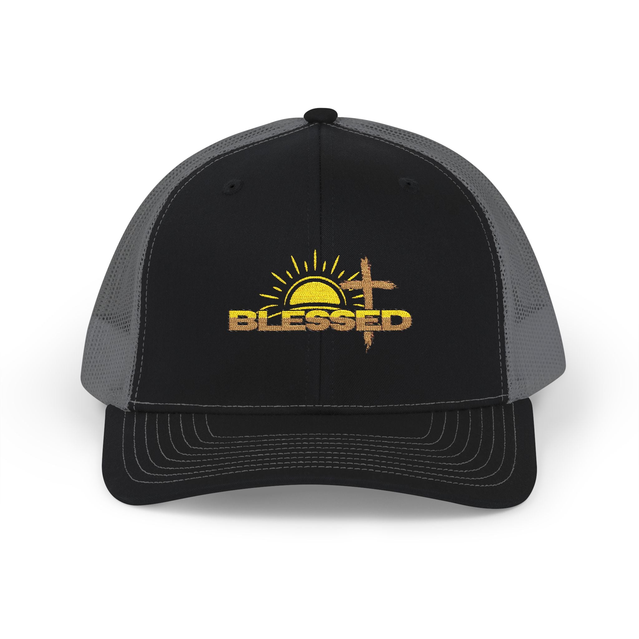'Blessed' Sunrise Trucker Cap
