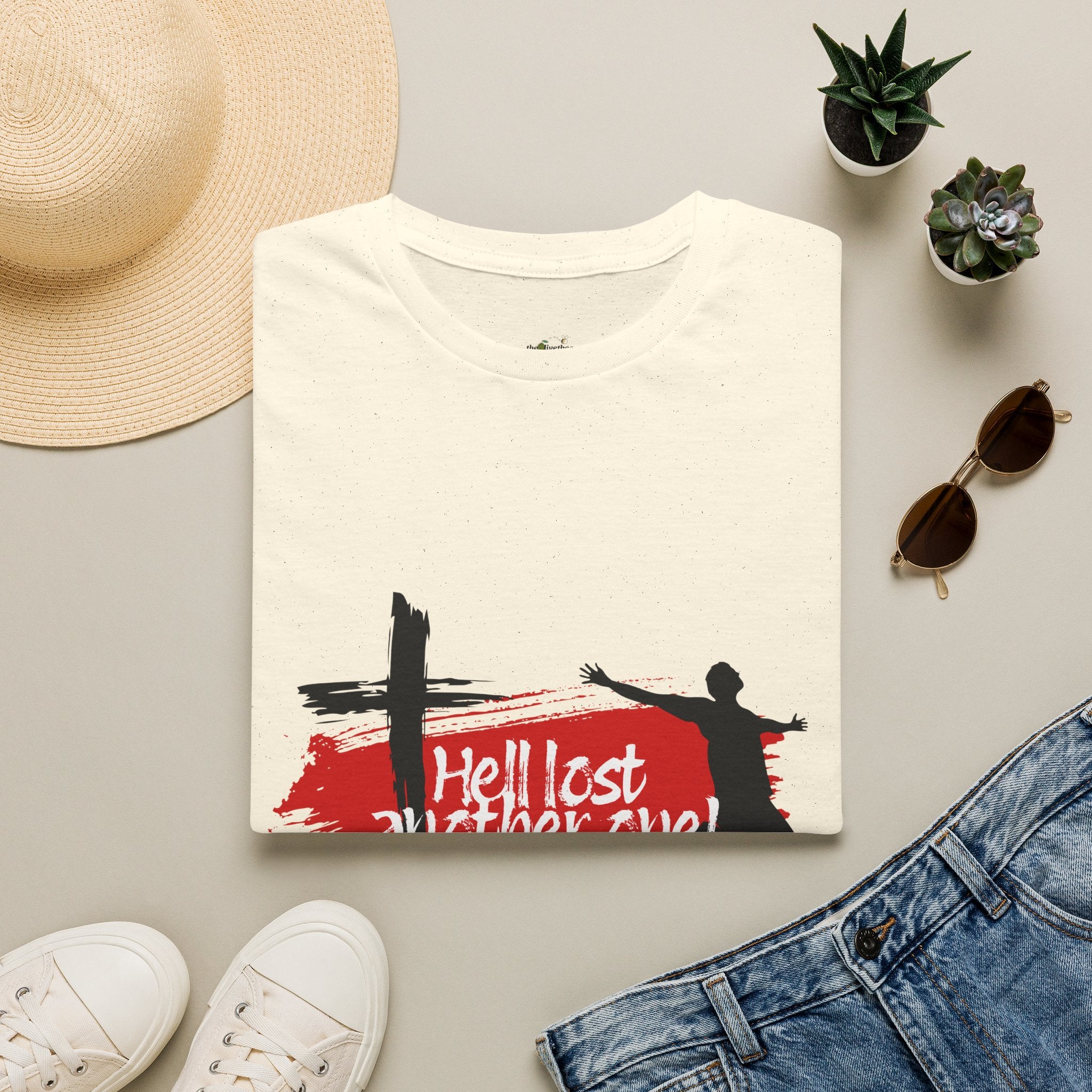 "Hell Lost Another One" — Tee