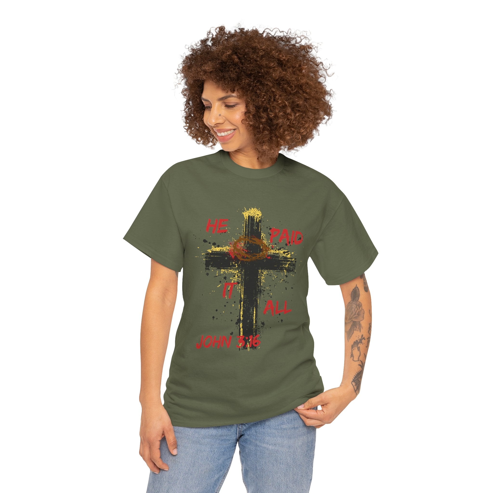 'He Paid It All'  — Graphic Tee