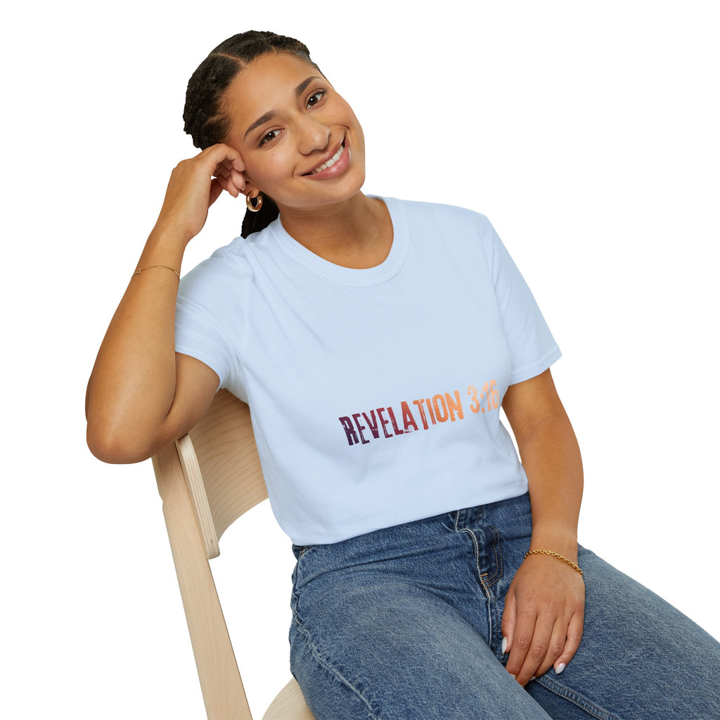"Are You In Or?" Revelation 3:16  — T-Shirt