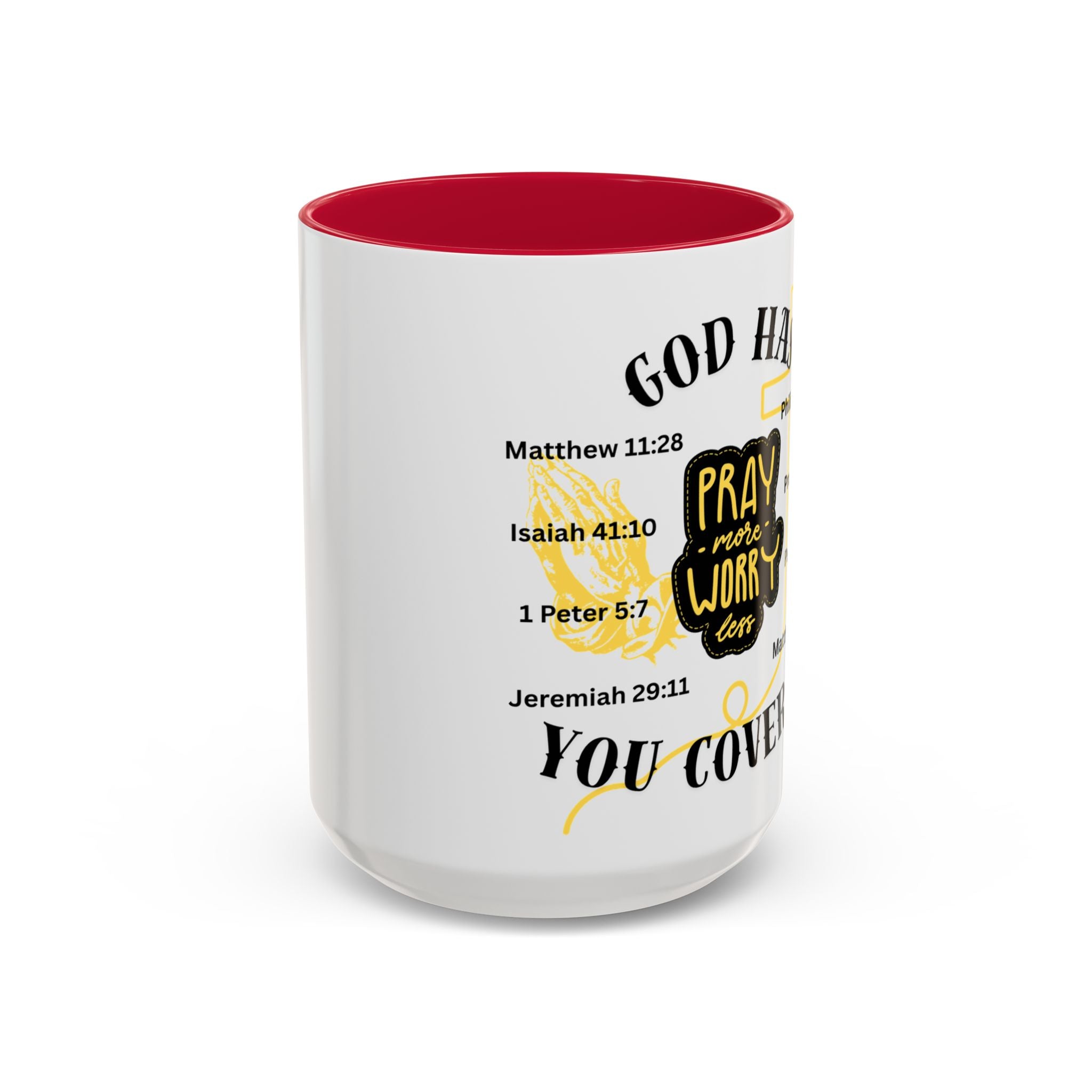 "Pray More, Worry Less" Mug  (11oz/15oz)