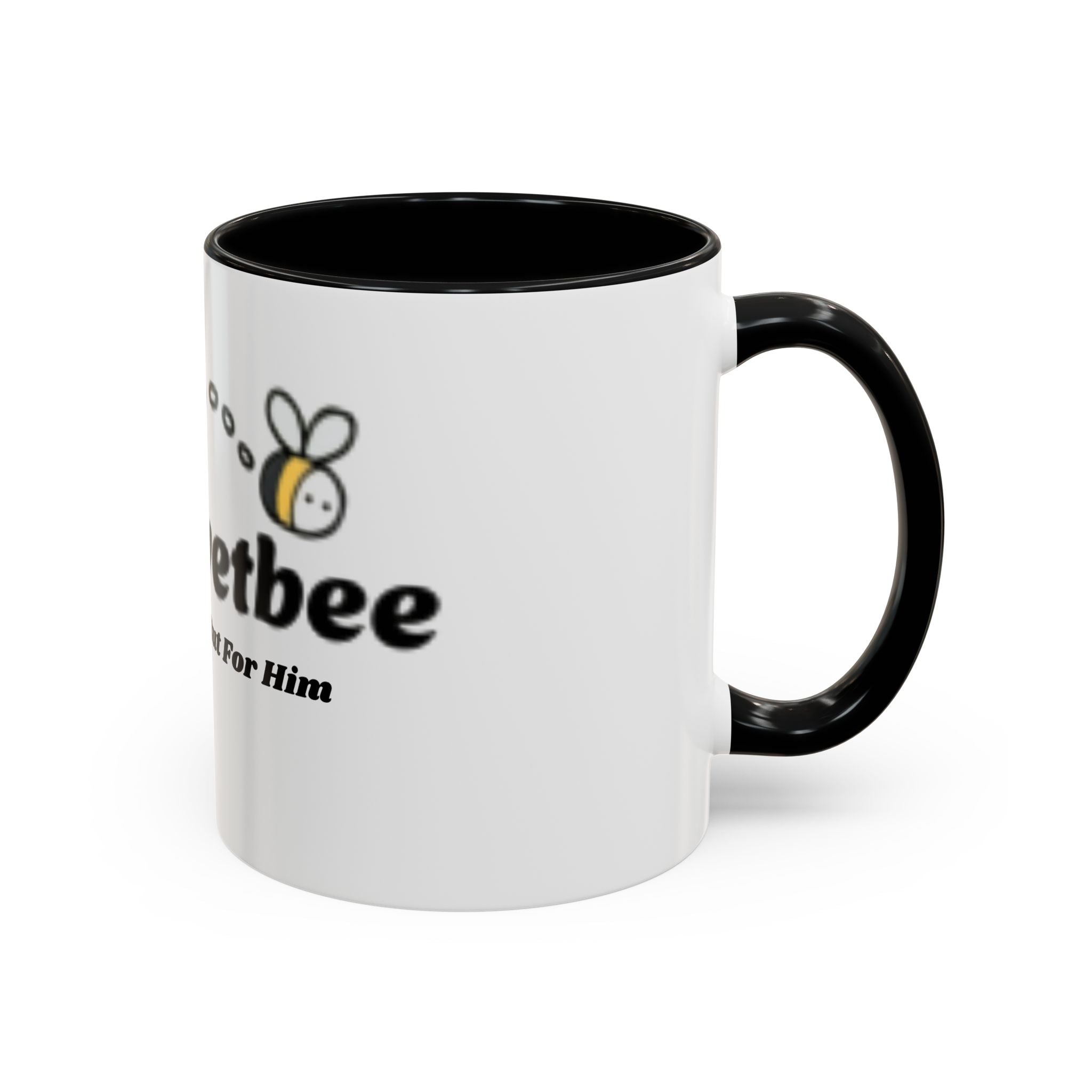 theOlivetbee Coffee Mug — "Not For Me, But For Him" Accent Ceramic Mug (11/15oz)