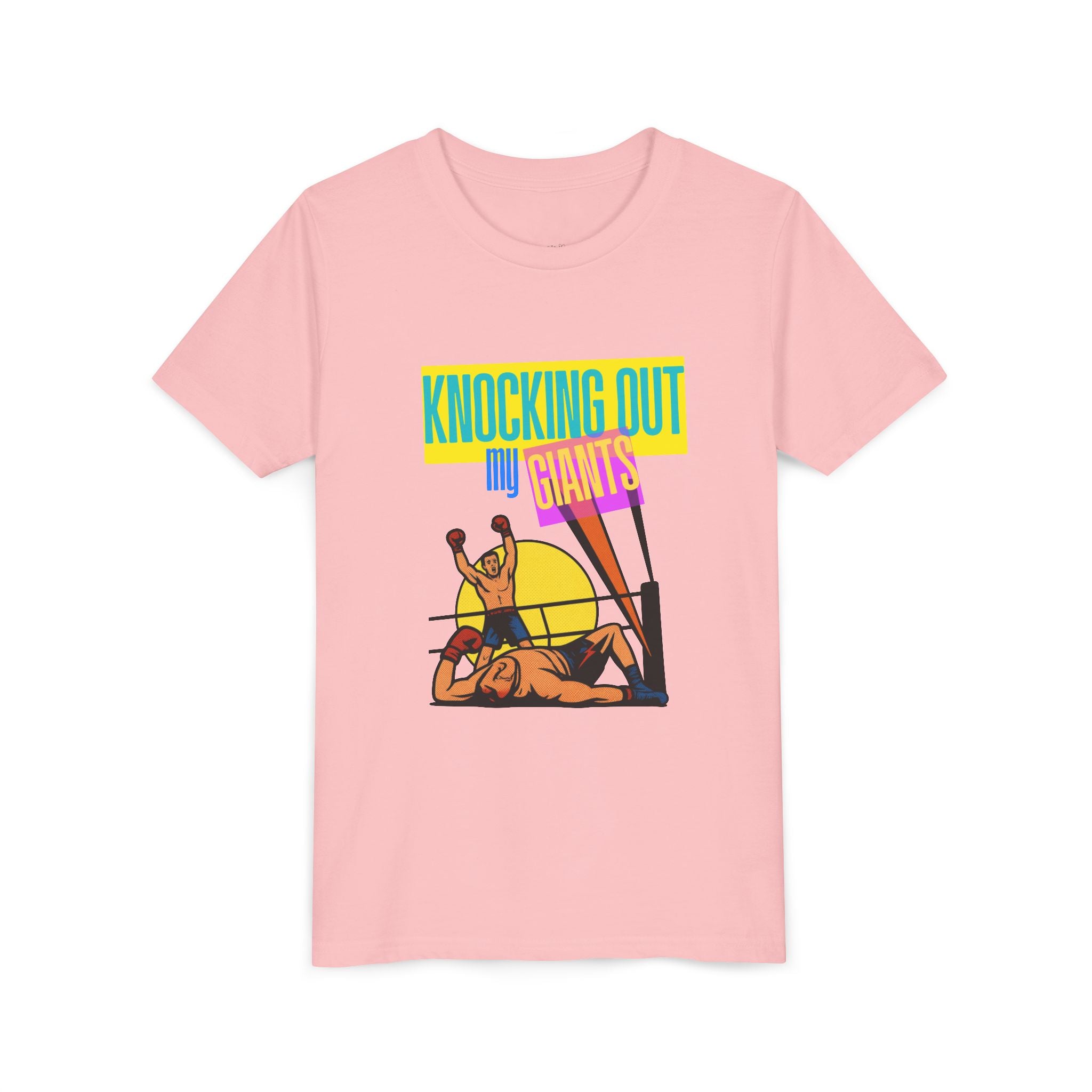"Knocking Out My Giants" - David and Goliath Graphic Tee