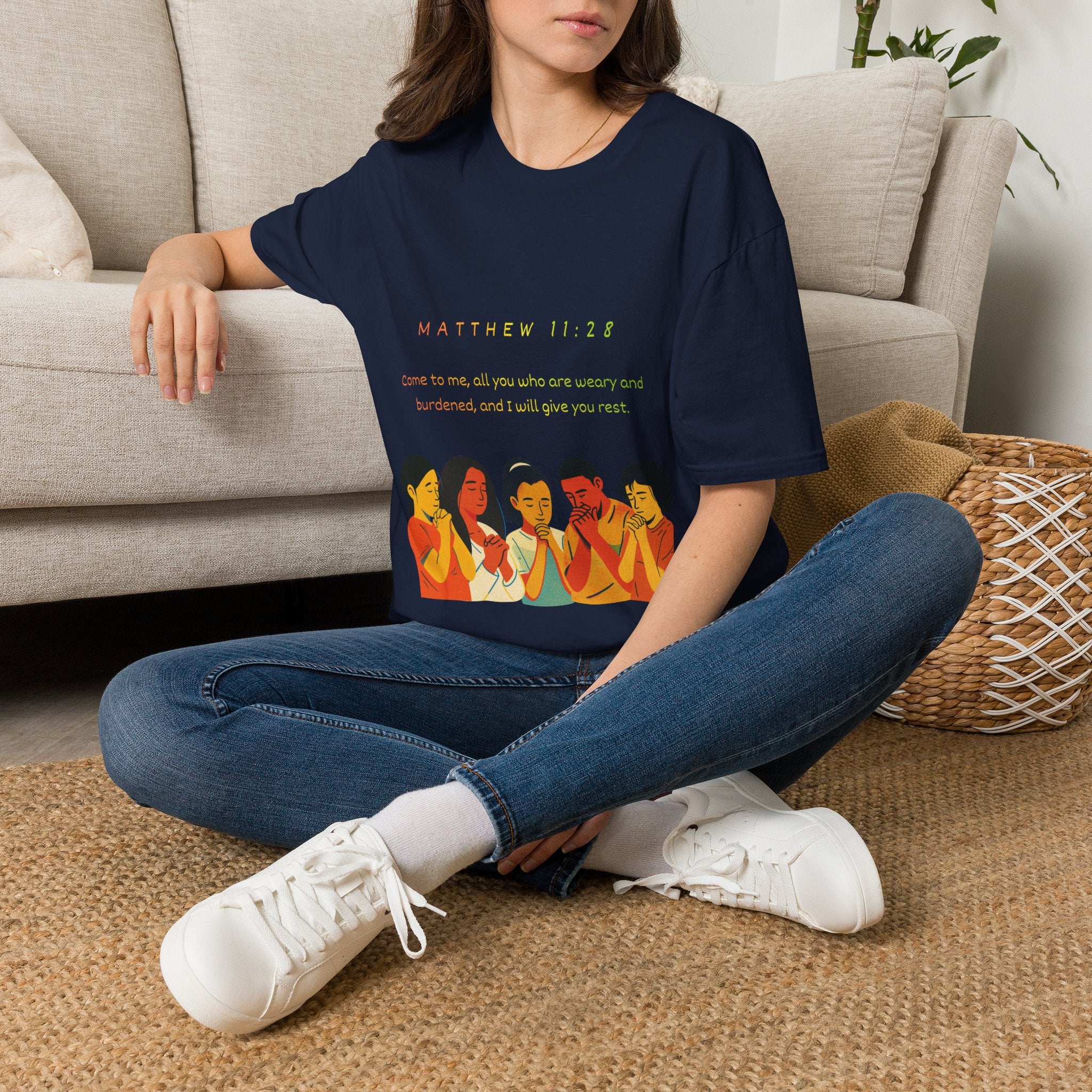 "Come To Me, All Who Are Weary" - Tee