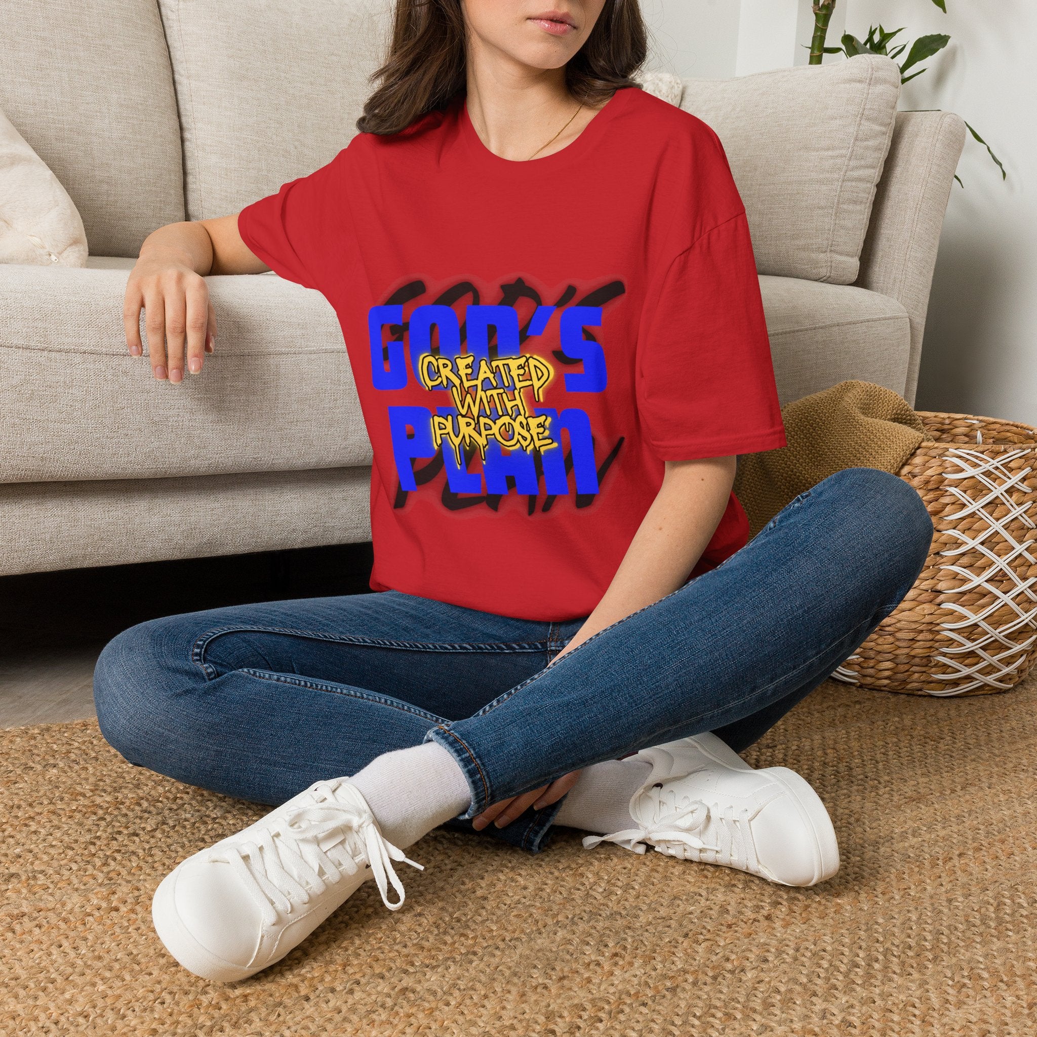 "Created With Purpose" - Graphic Tee