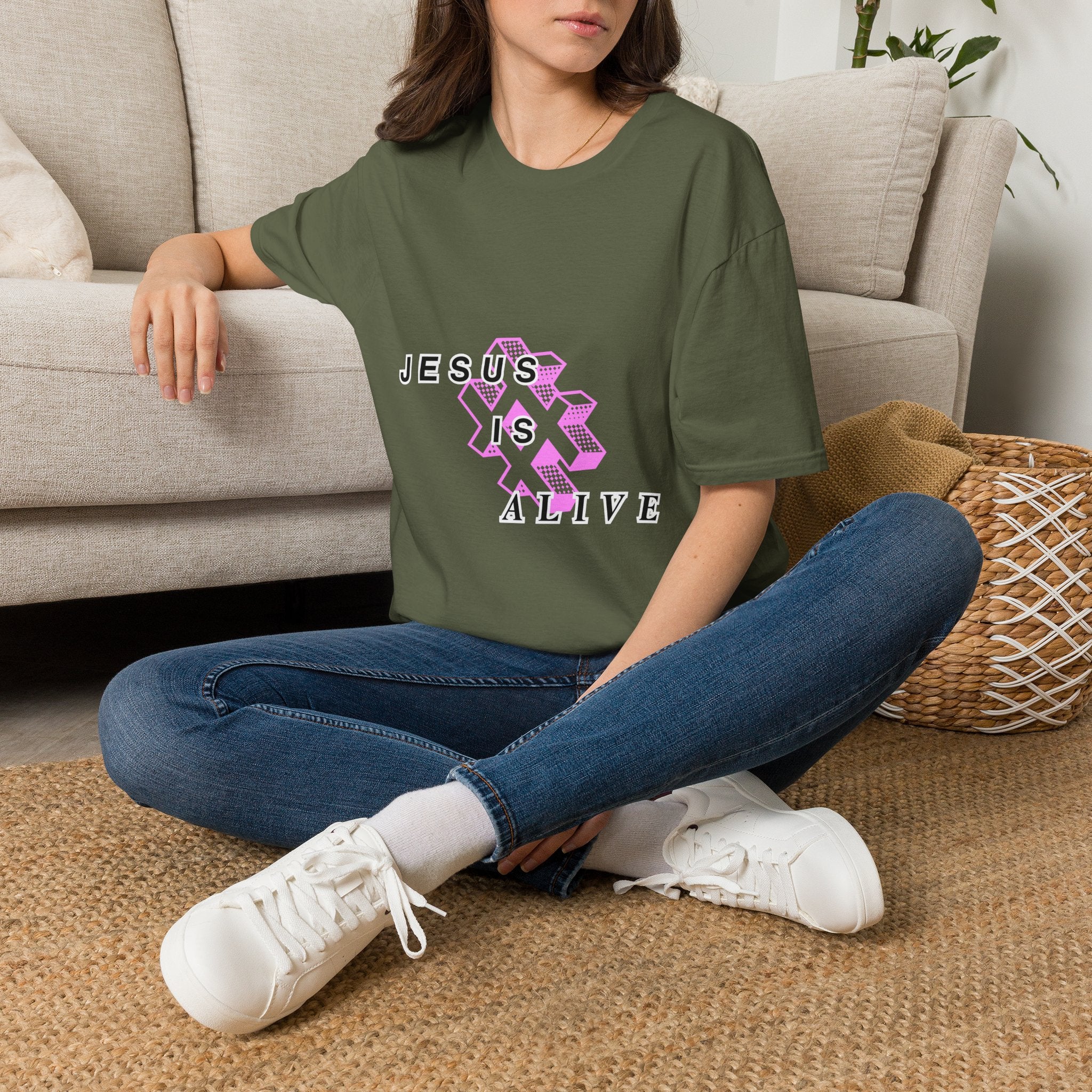 '#Jesus Is Alive'  — Graphic Tee