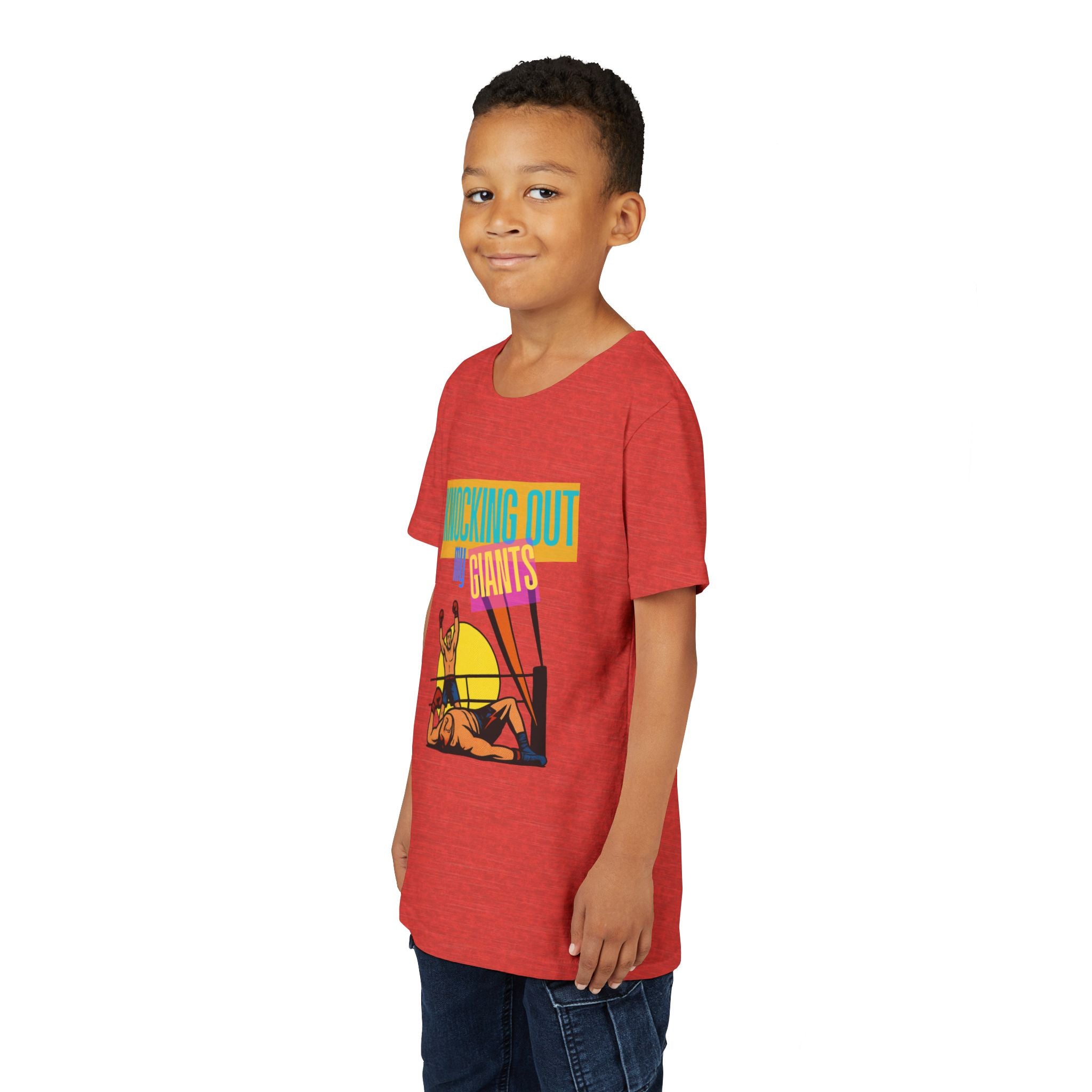 "Knocking Out My Giants" - David and Goliath Graphic Tee