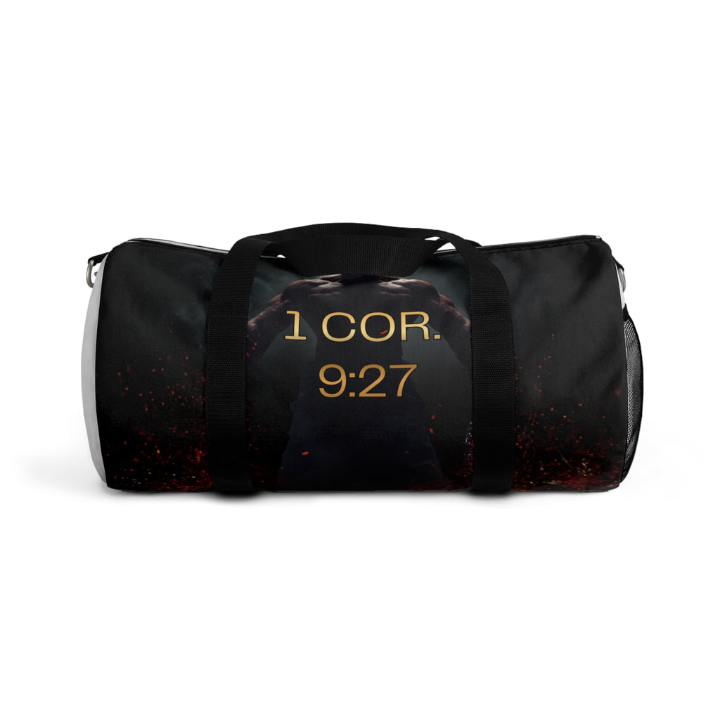 1 Corinthians 9:27 Gym Duffel Bag