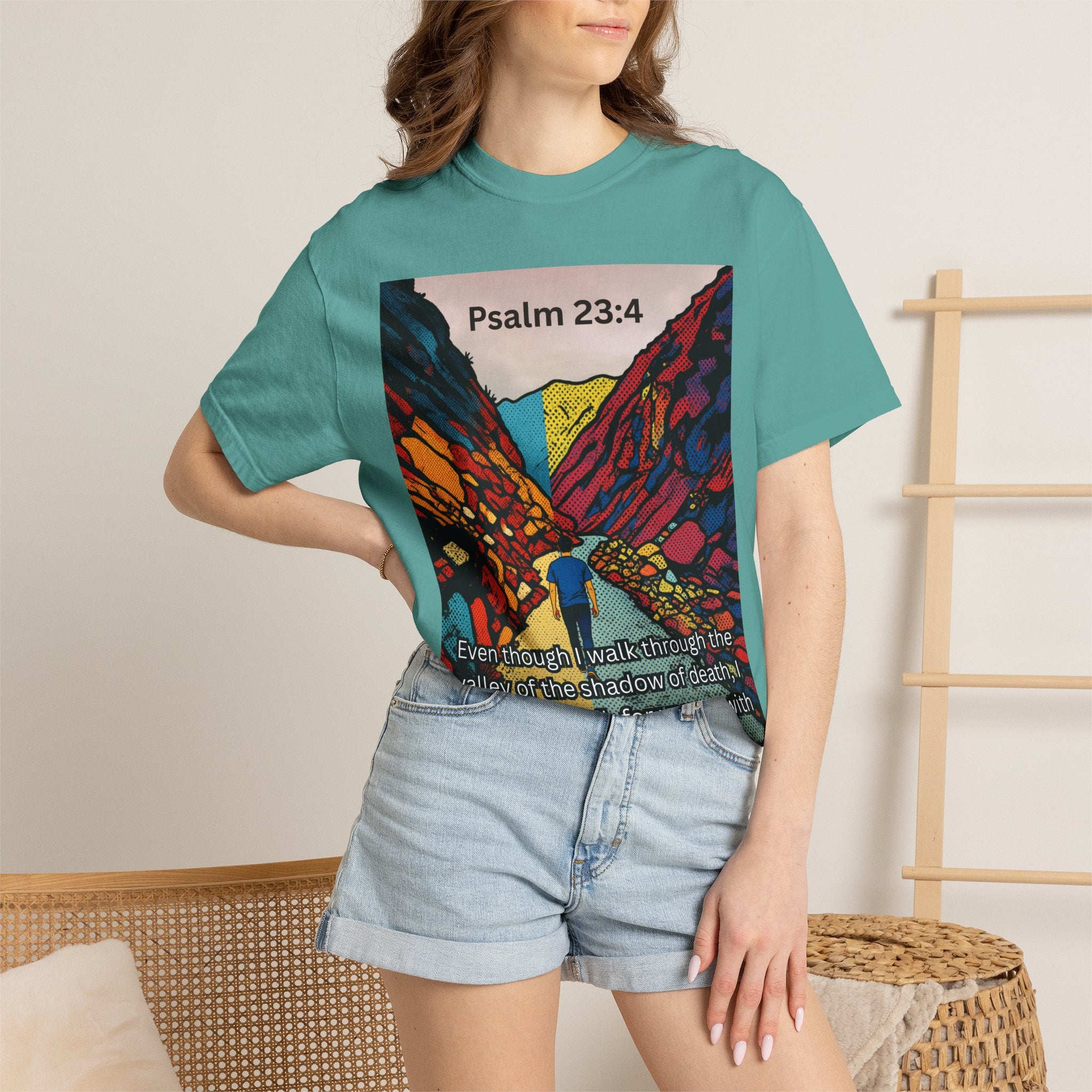 Psalm 23:4 — Valley Tee