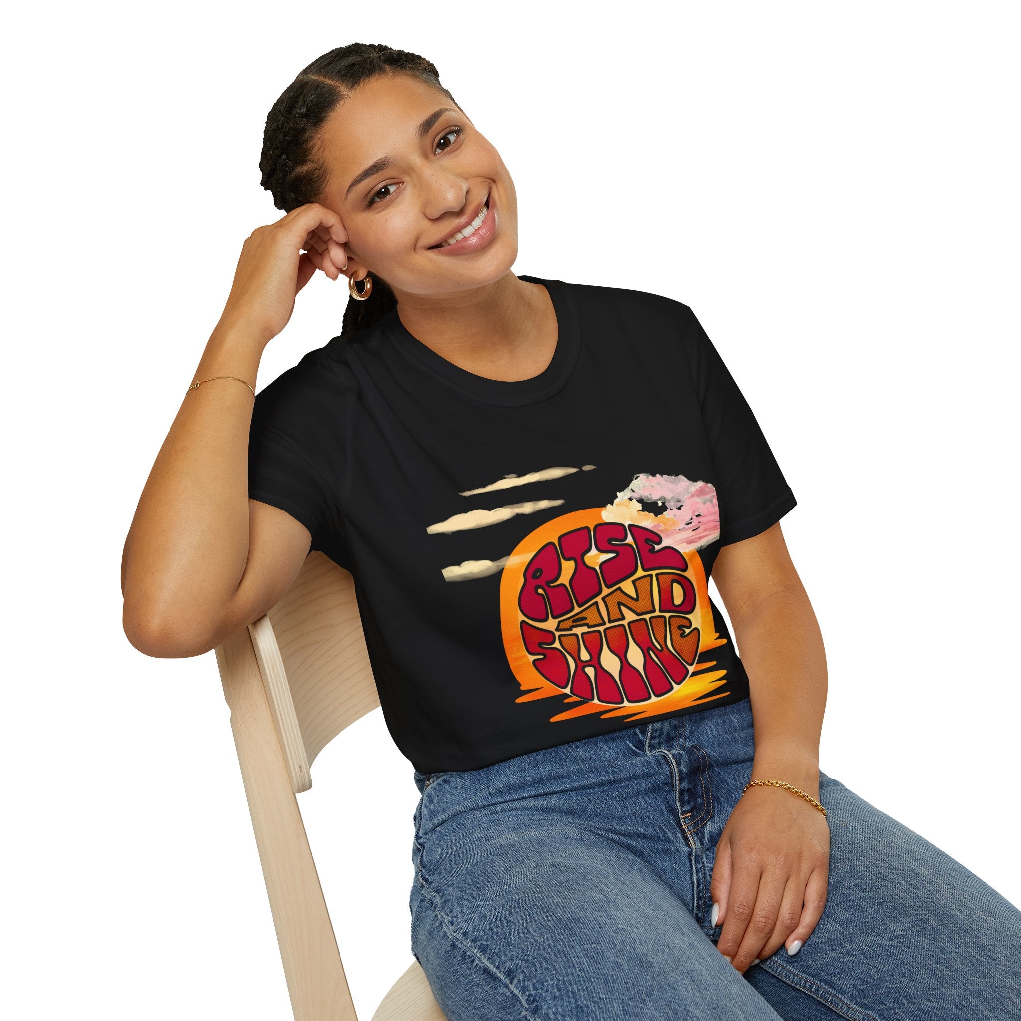 “Rise and Shine - Give God the Glory”  — Graphic Tee