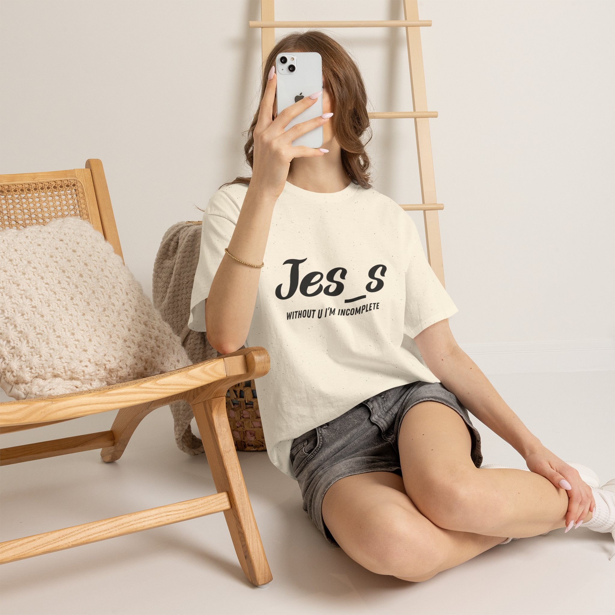 "Jes_s Without U I'm Incomplete" T-Shirt