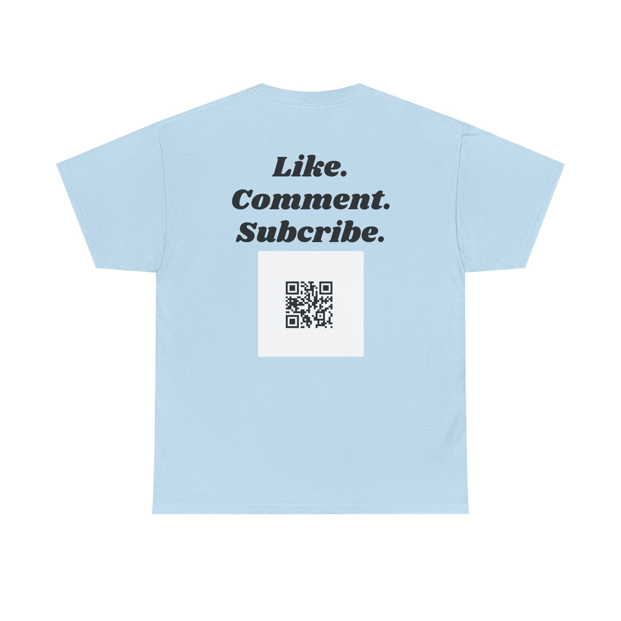 "theOlivetbee" Graphic Tee "Like. Comment. Subscribe."