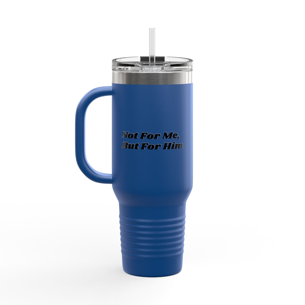 40oz Insulated Travel Mug — "theOlivetbee" Stainless Tumbler with Straw